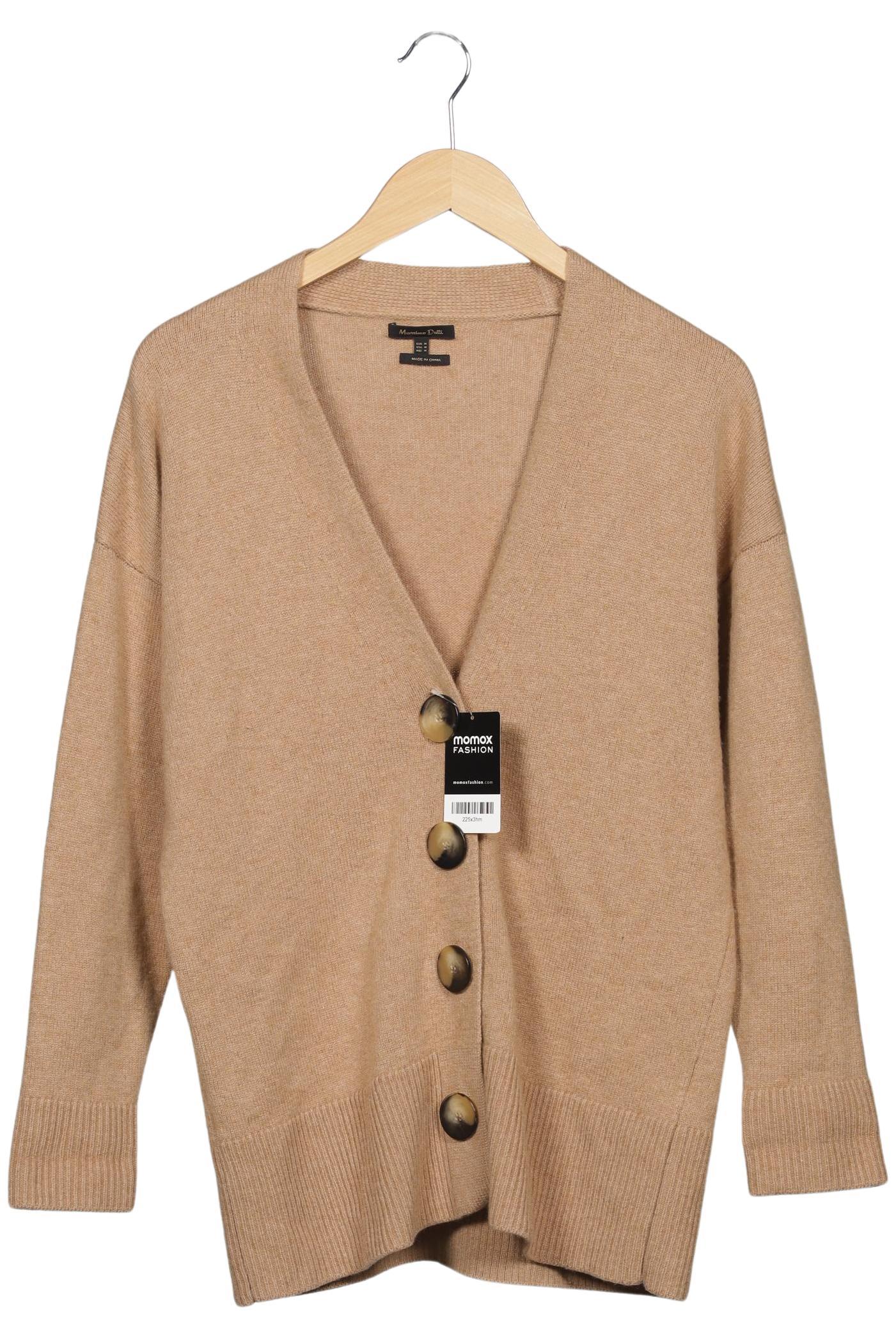 

Massimo Dutti Damen Strickjacke, beige, Gr. 38