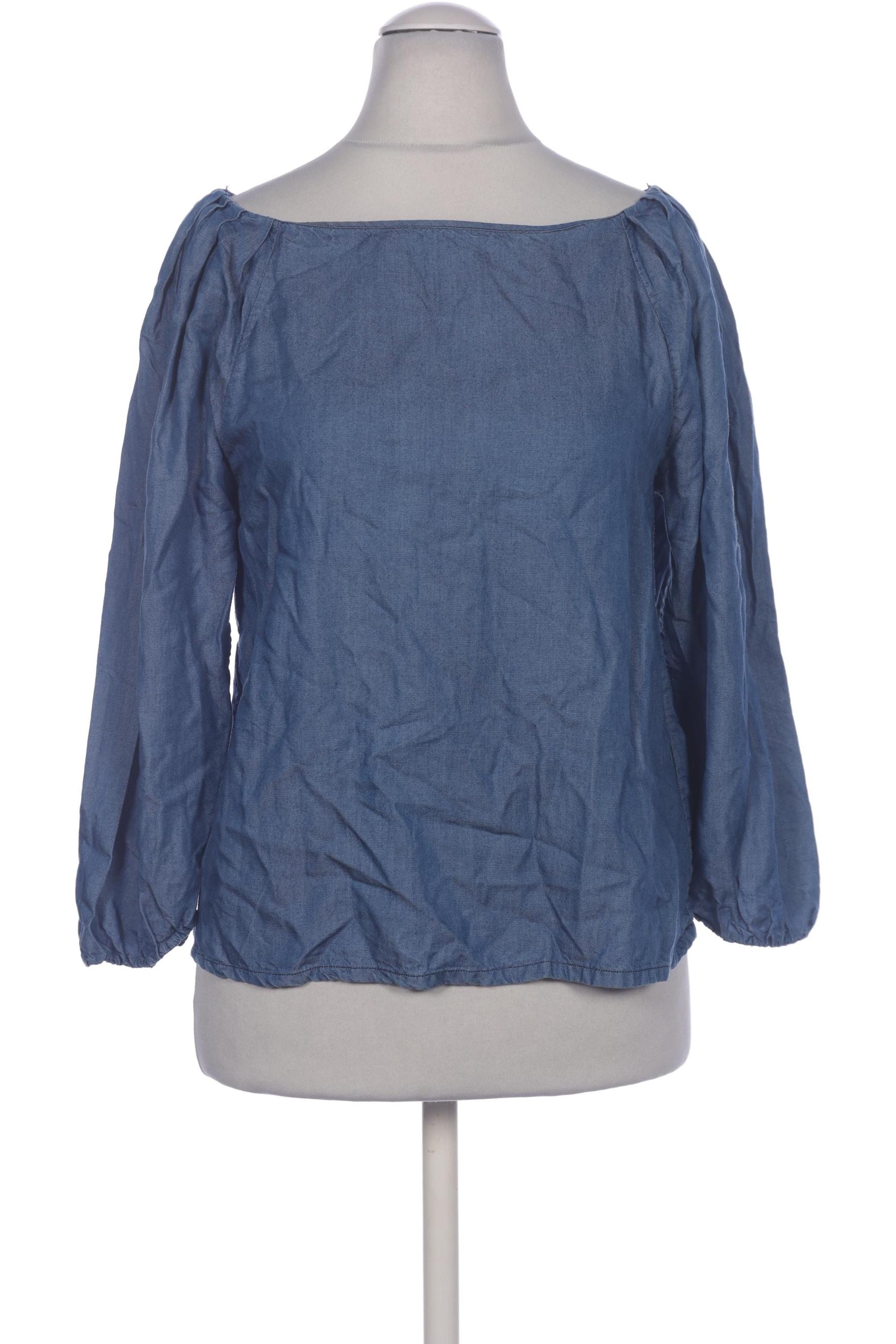 

Massimo Dutti Damen Bluse, blau, Gr. 36