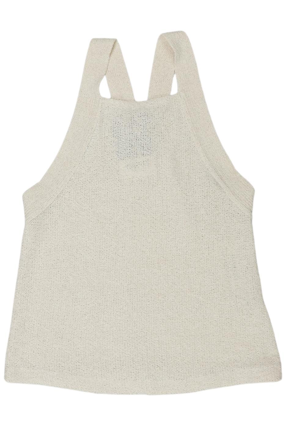 

Massimo Dutti Damen Top, cremeweiß, Gr. 34