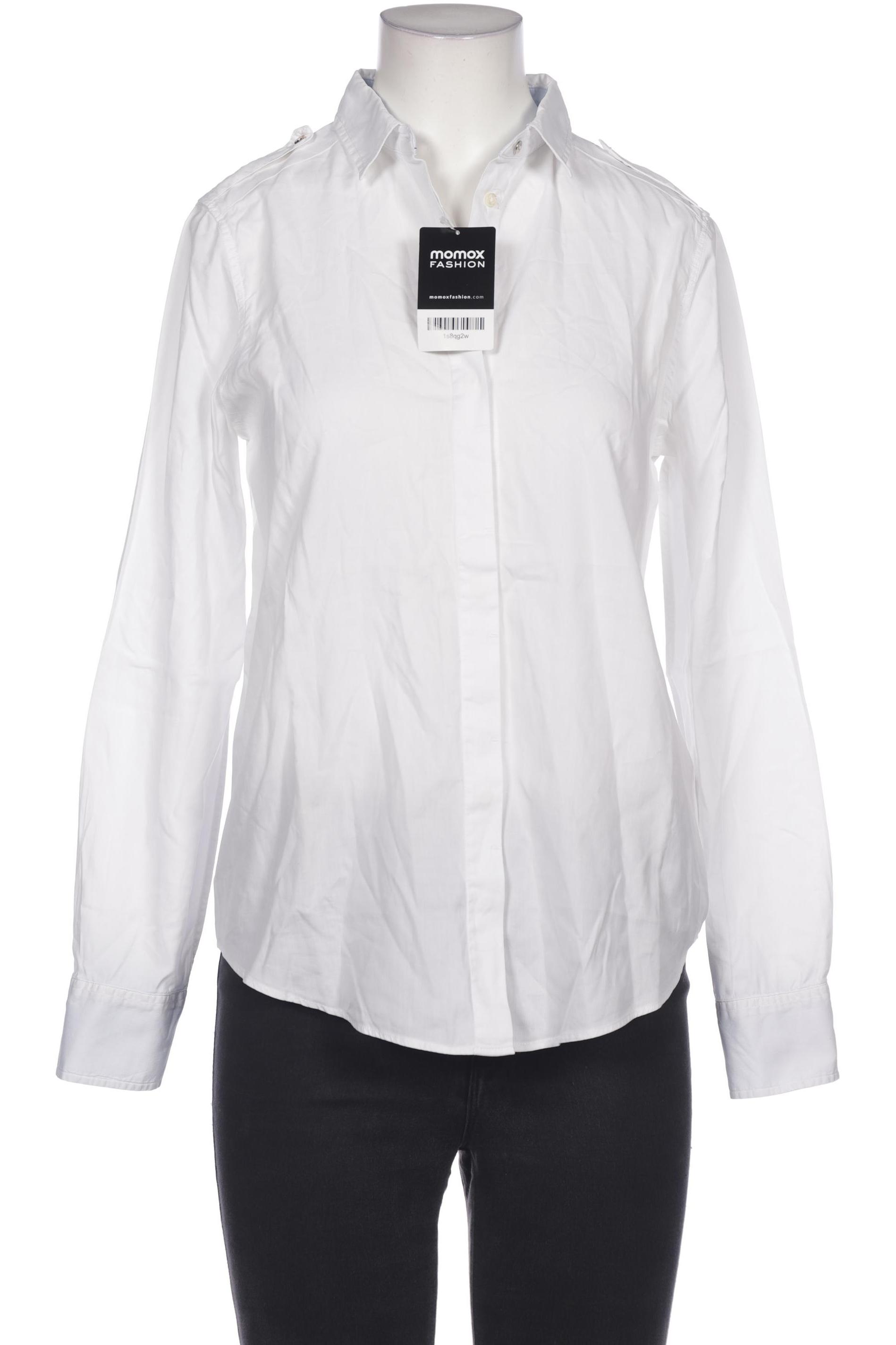 

Massimo Dutti Damen Bluse, weiß, Gr. 36