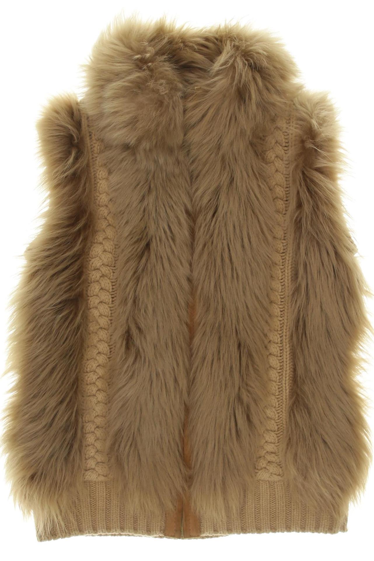 

Massimo Dutti Damen Weste, braun, Gr.