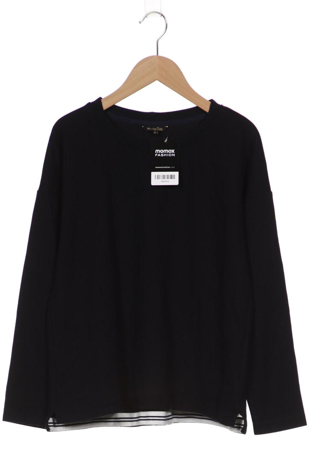 

Massimo Dutti Damen Sweatshirt, marineblau, Gr. 36