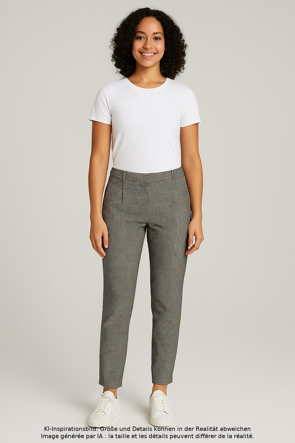 

Massimo Dutti Damen Stoffhose, beige, Gr. 38