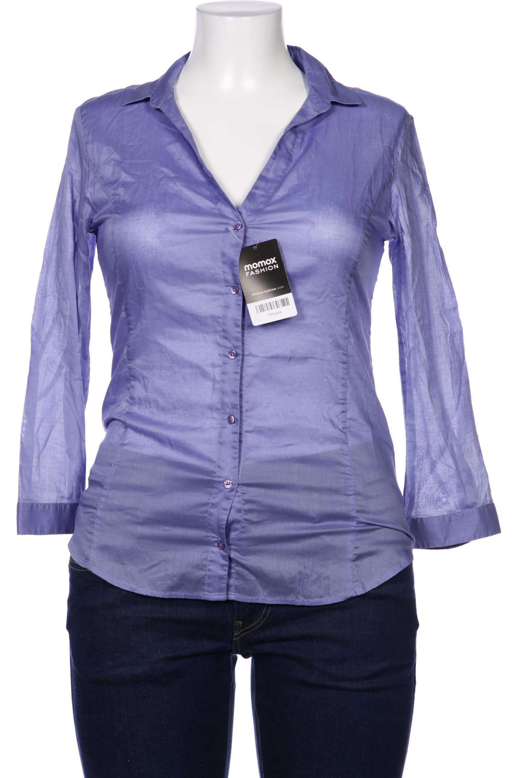 

Massimo Dutti Damen Bluse, blau, Gr. 42