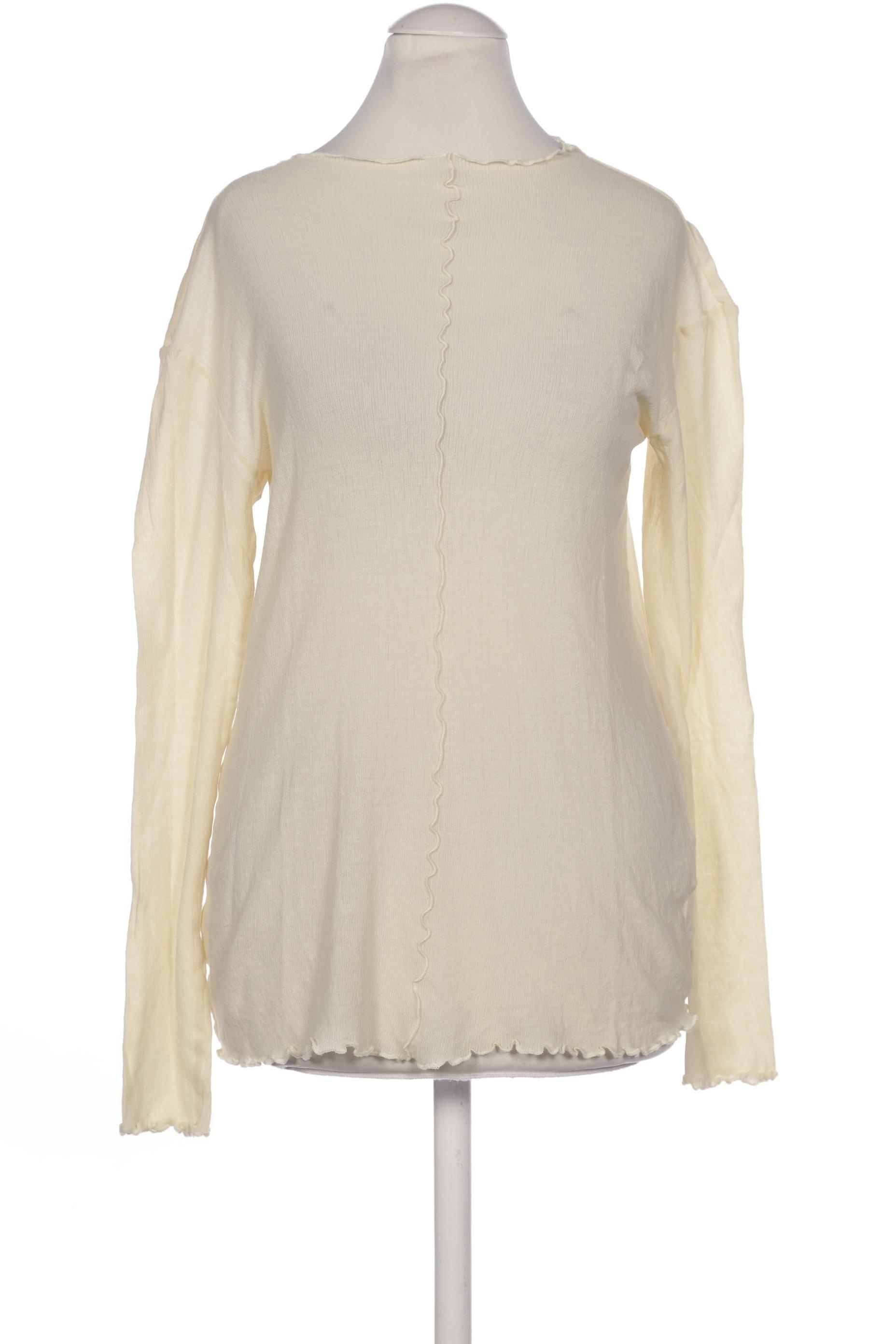

Massimo Dutti Damen Langarmshirt, gelb, Gr. 38