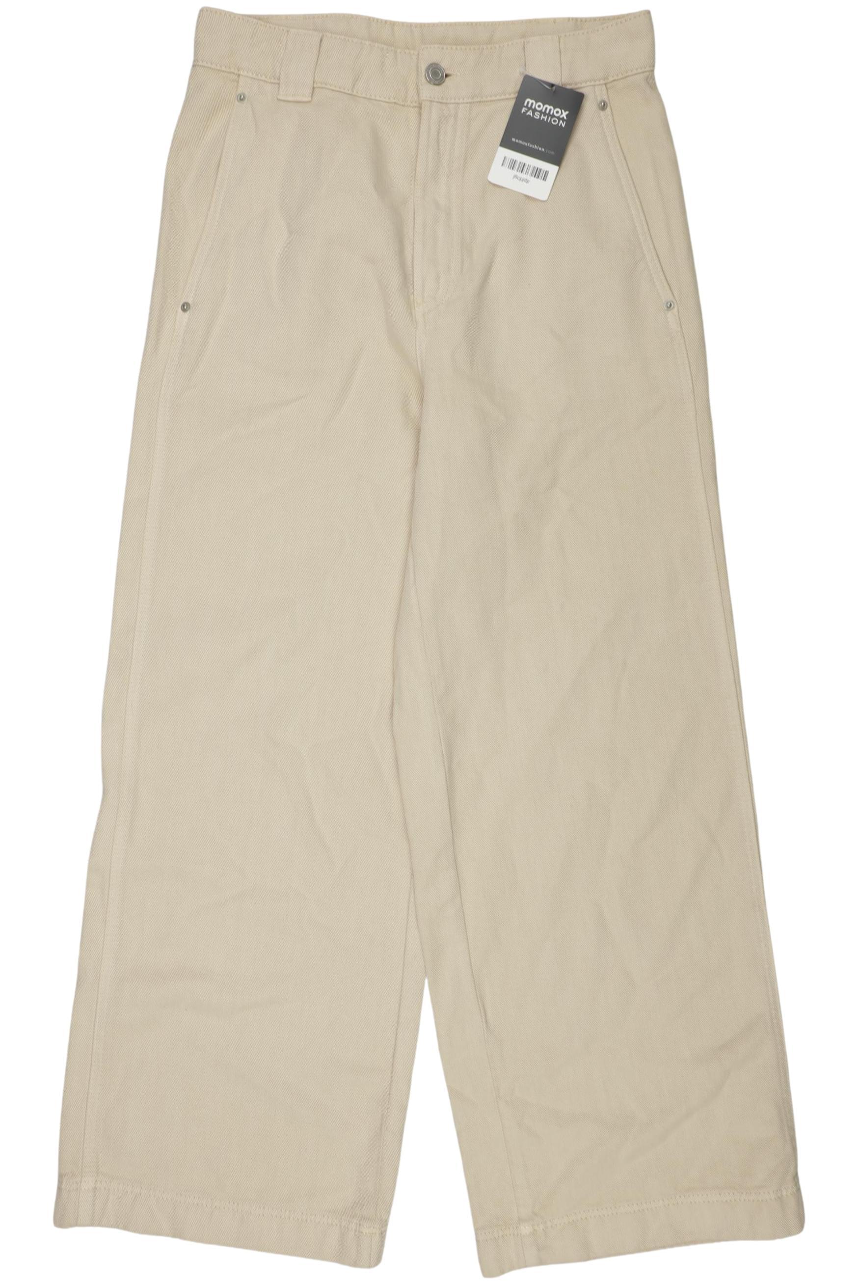 

Massimo Dutti Damen Stoffhose, cremeweiß, Gr. 36