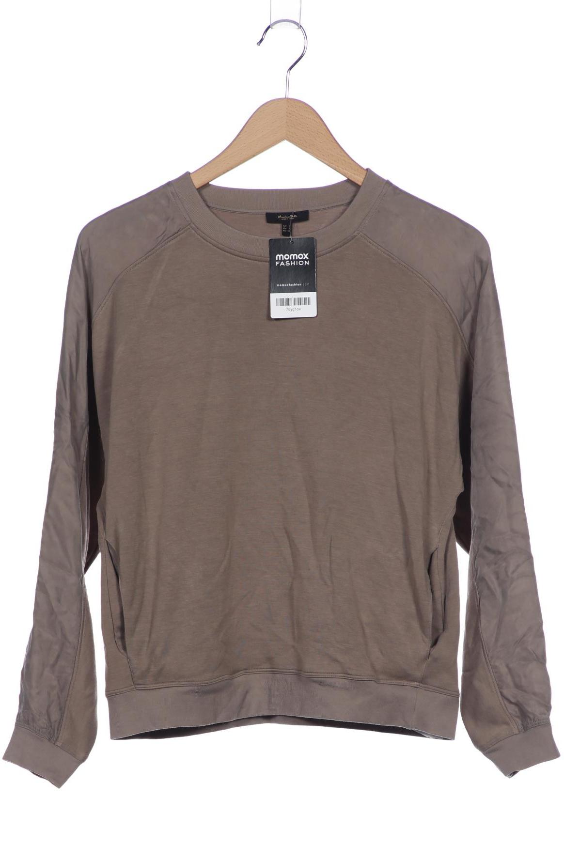 

Massimo Dutti Damen Sweatshirt, beige, Gr. 36