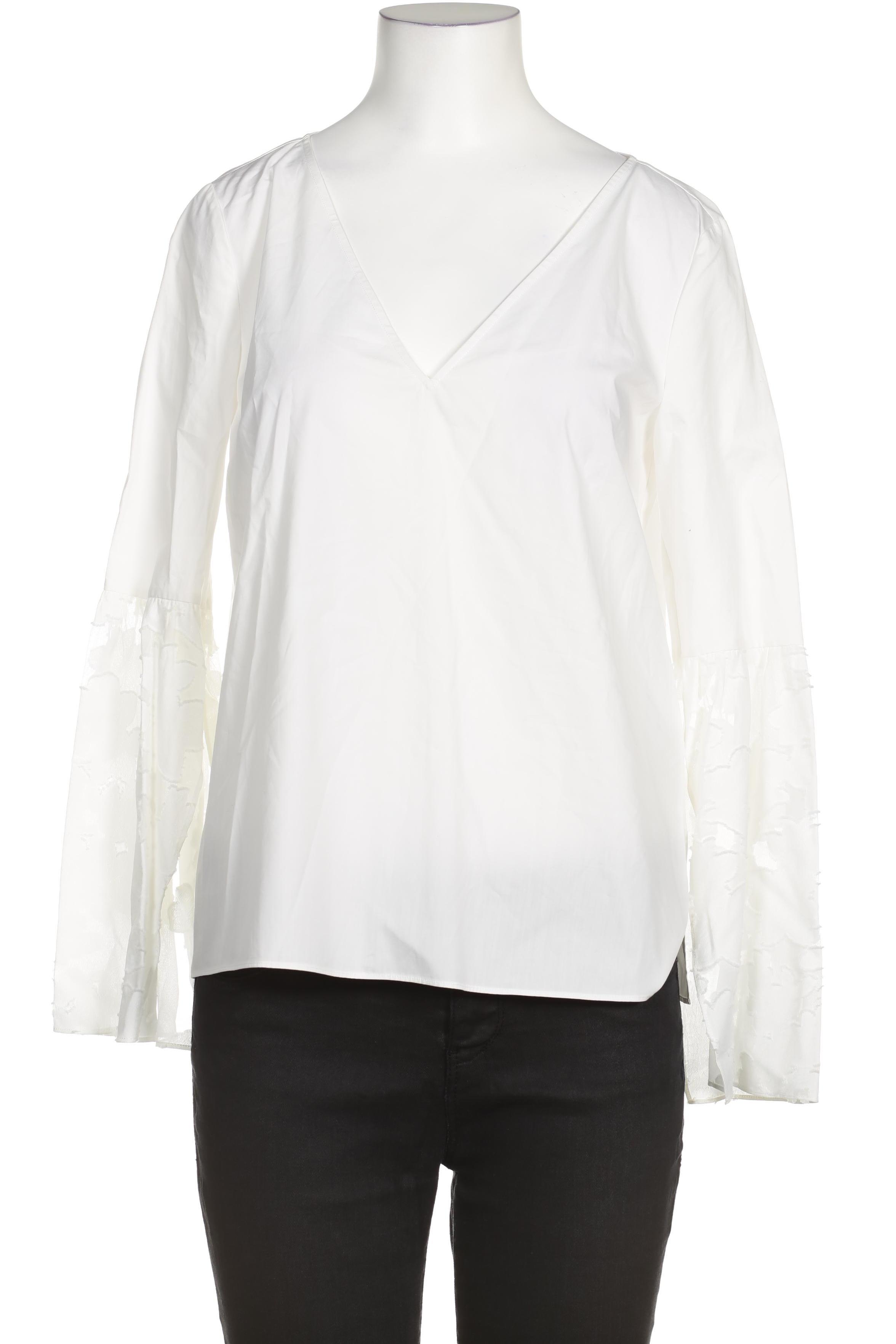 

Massimo Dutti Damen Bluse, weiß, Gr. 38