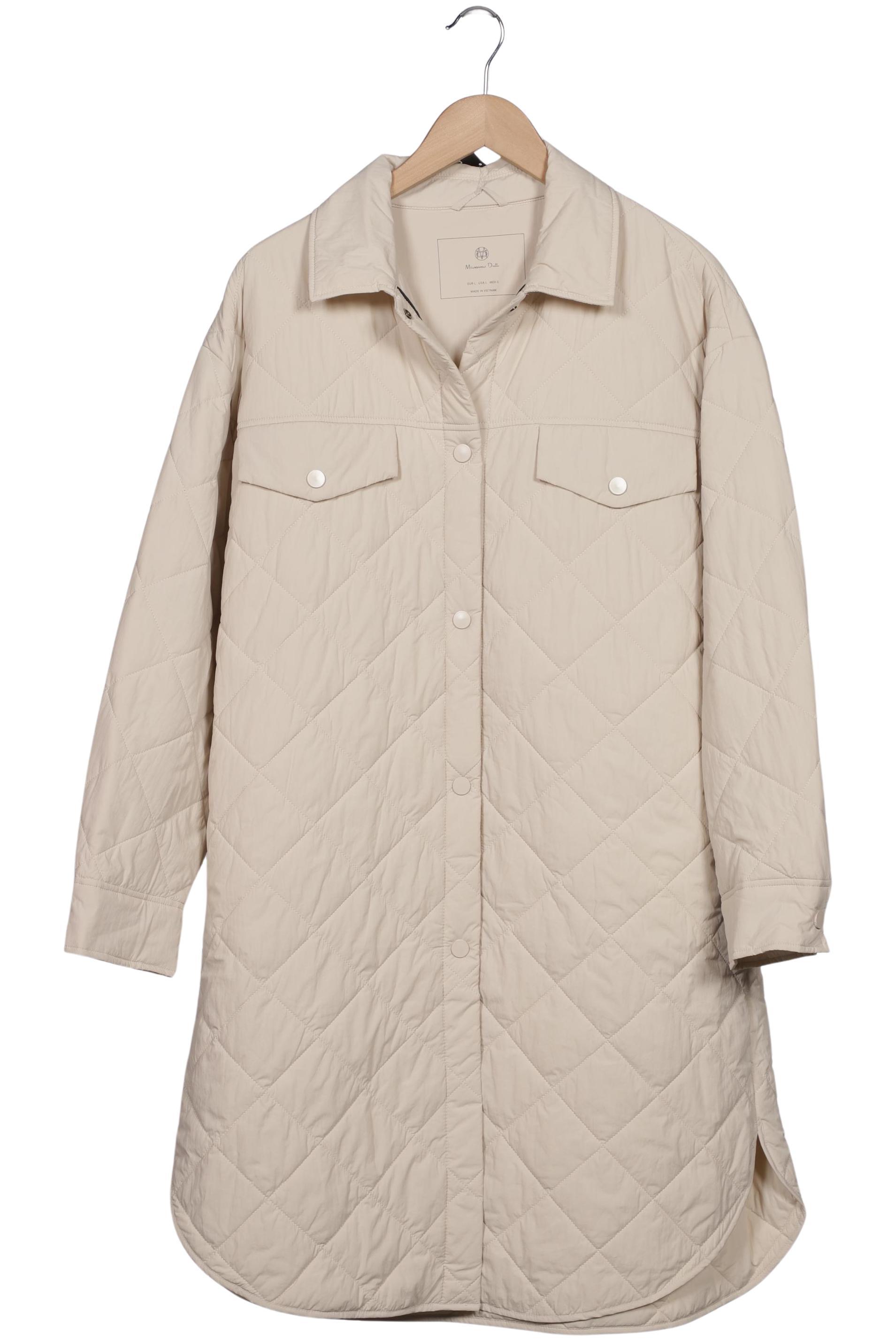 

Massimo Dutti Damen Mantel, beige, Gr. 42