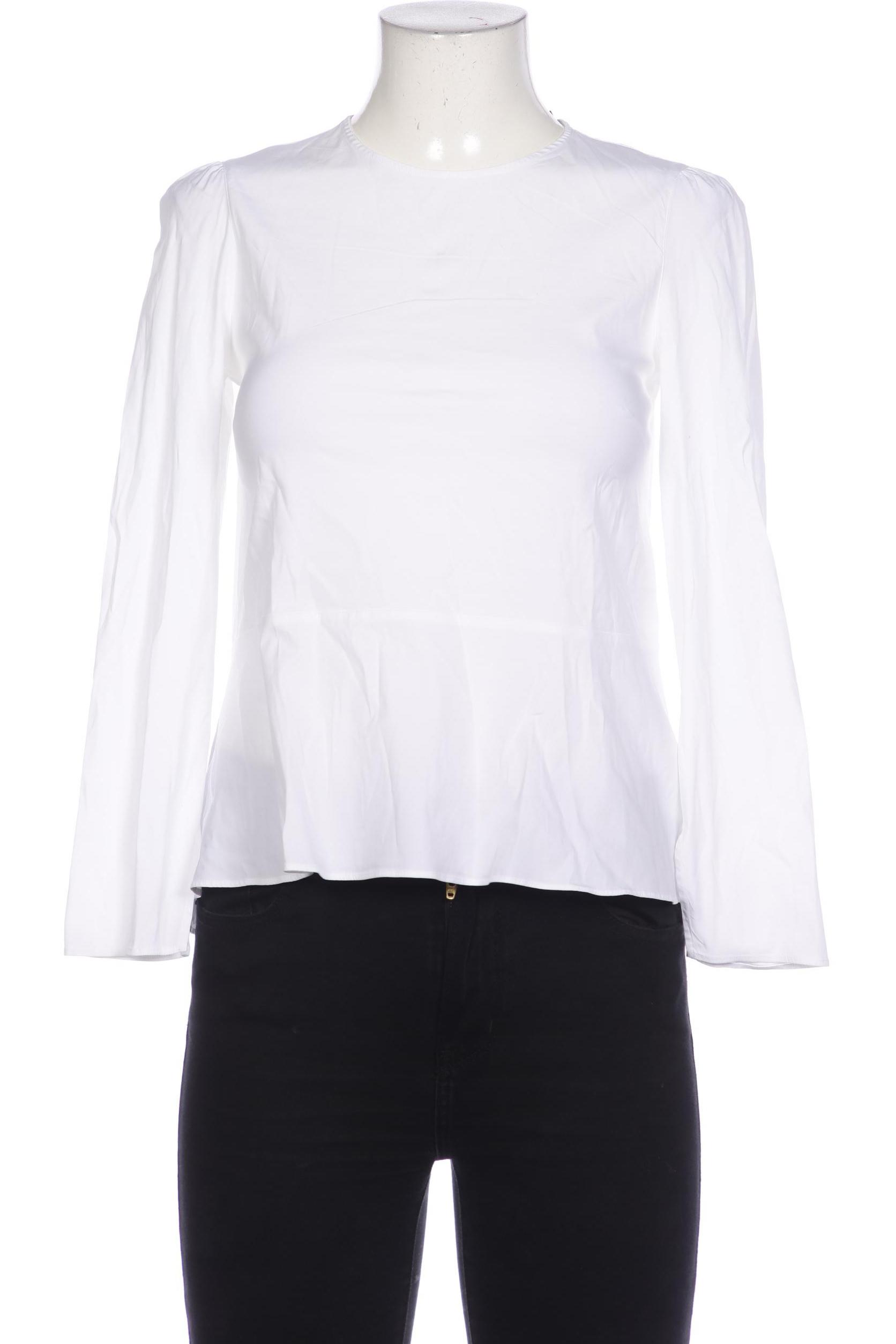 

Massimo Dutti Damen Bluse, weiß, Gr. 38