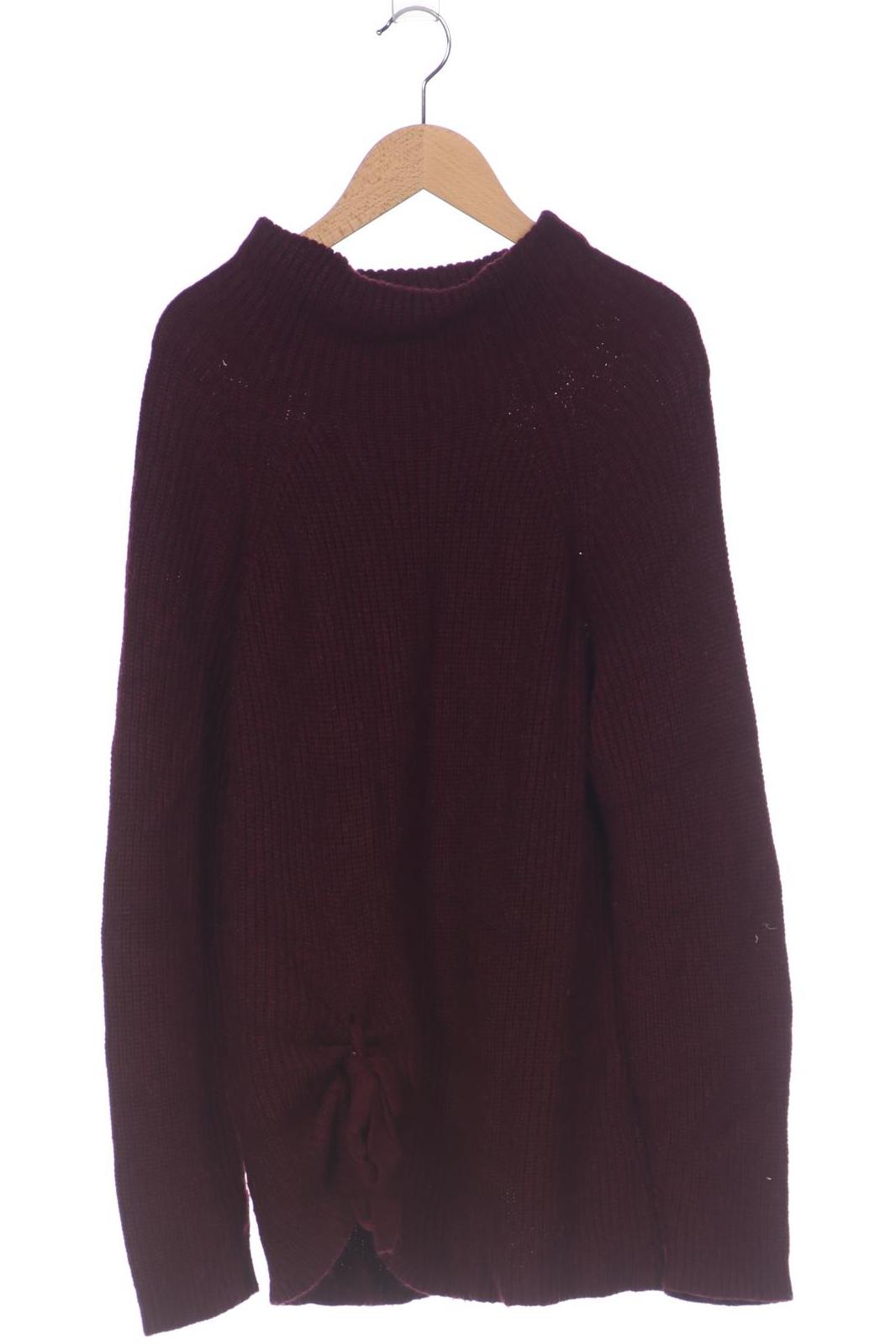 

Massimo Dutti Damen Pullover, bordeaux, Gr. 36