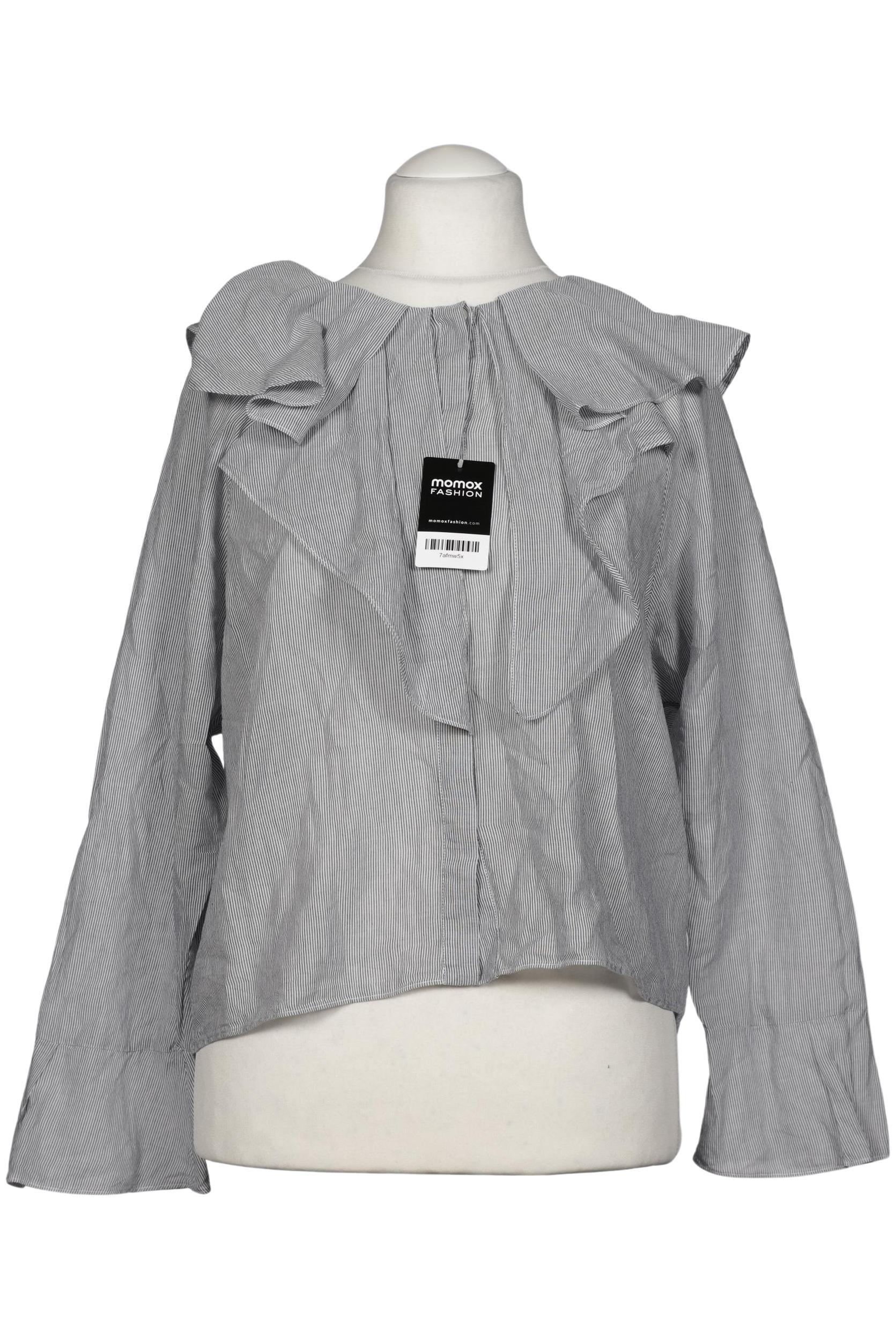 

Massimo Dutti Damen Bluse, grau, Gr. 38