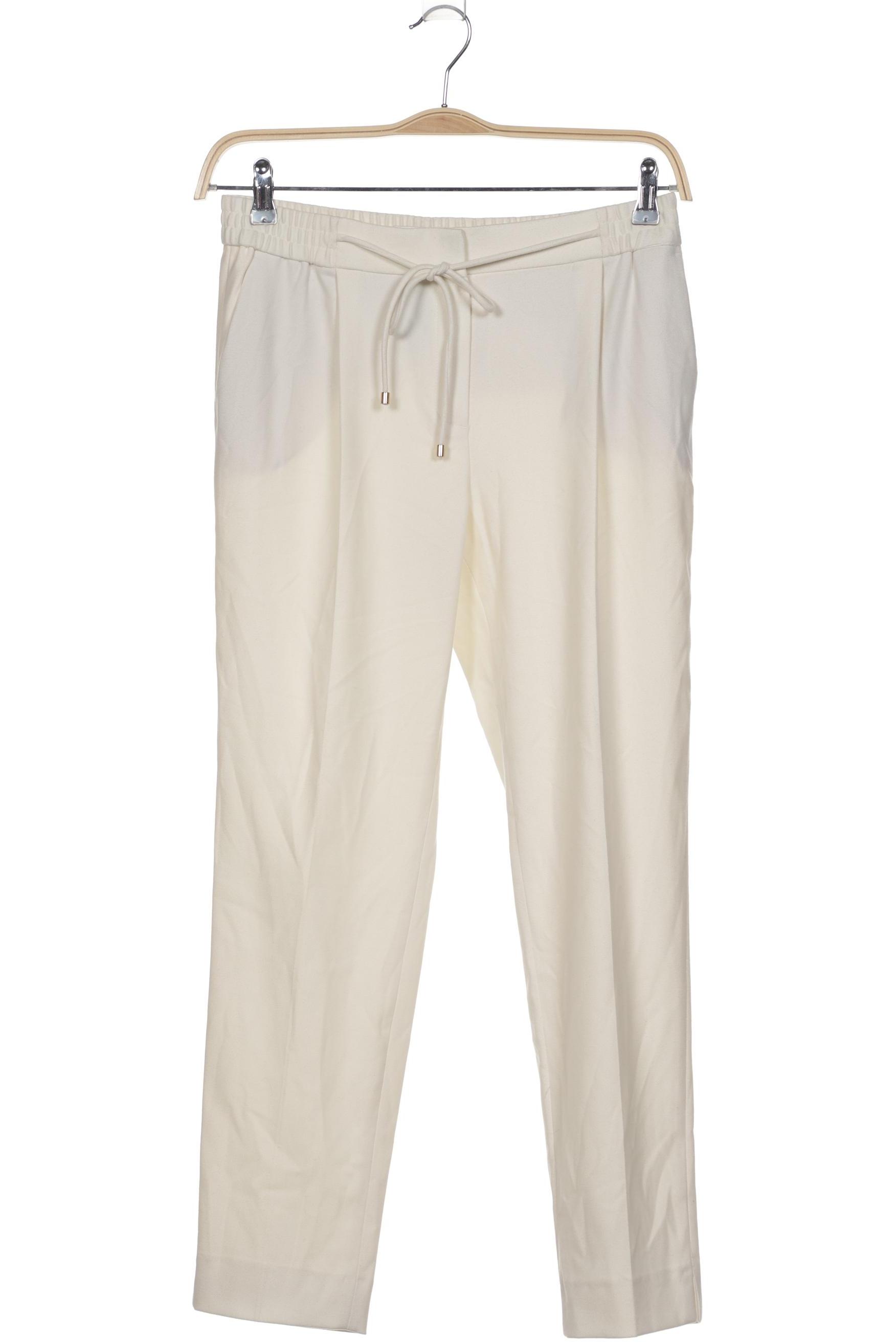 

Massimo Dutti Damen Stoffhose, cremeweiß, Gr. 40