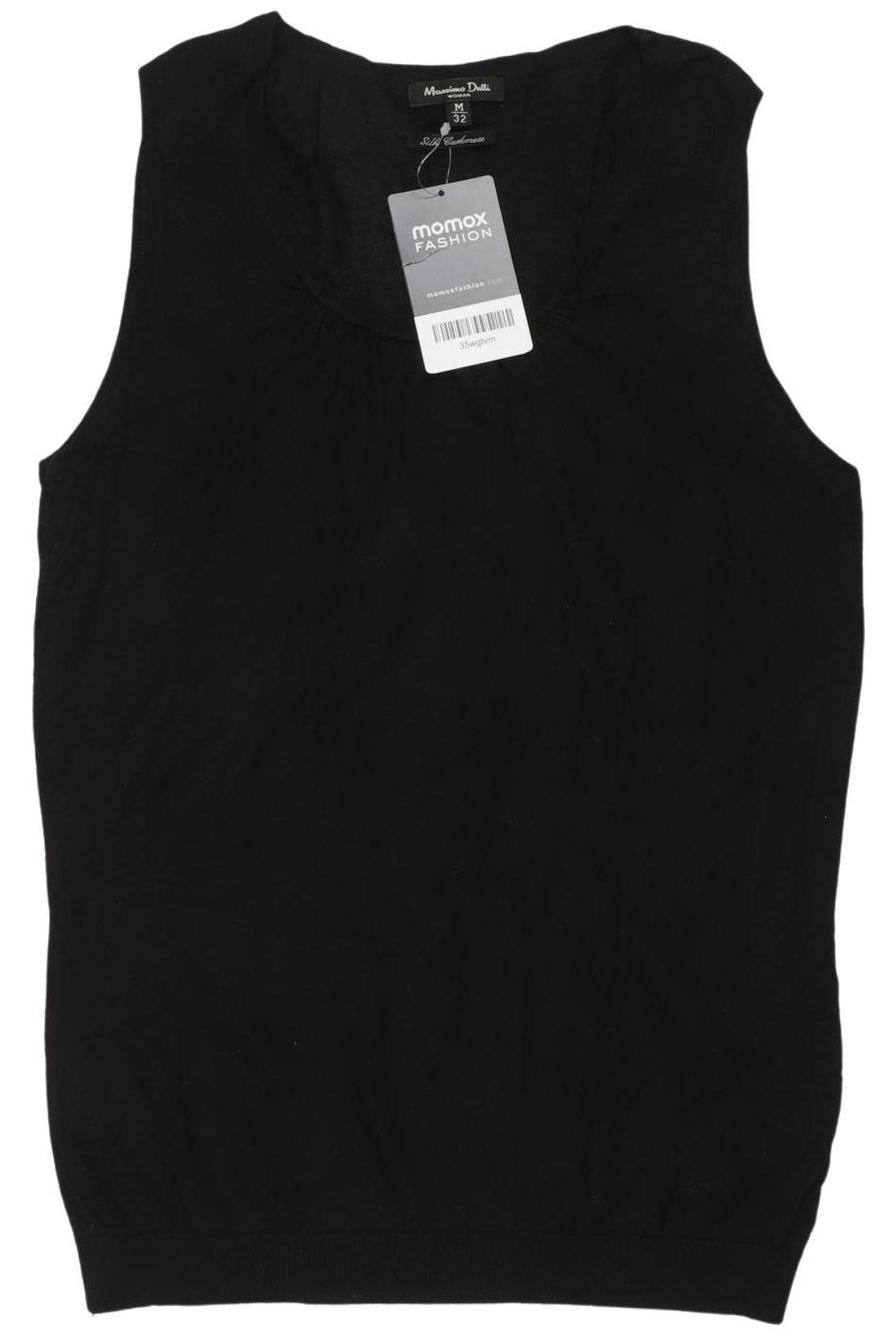 

Massimo Dutti Damen Top, schwarz, Gr. 32