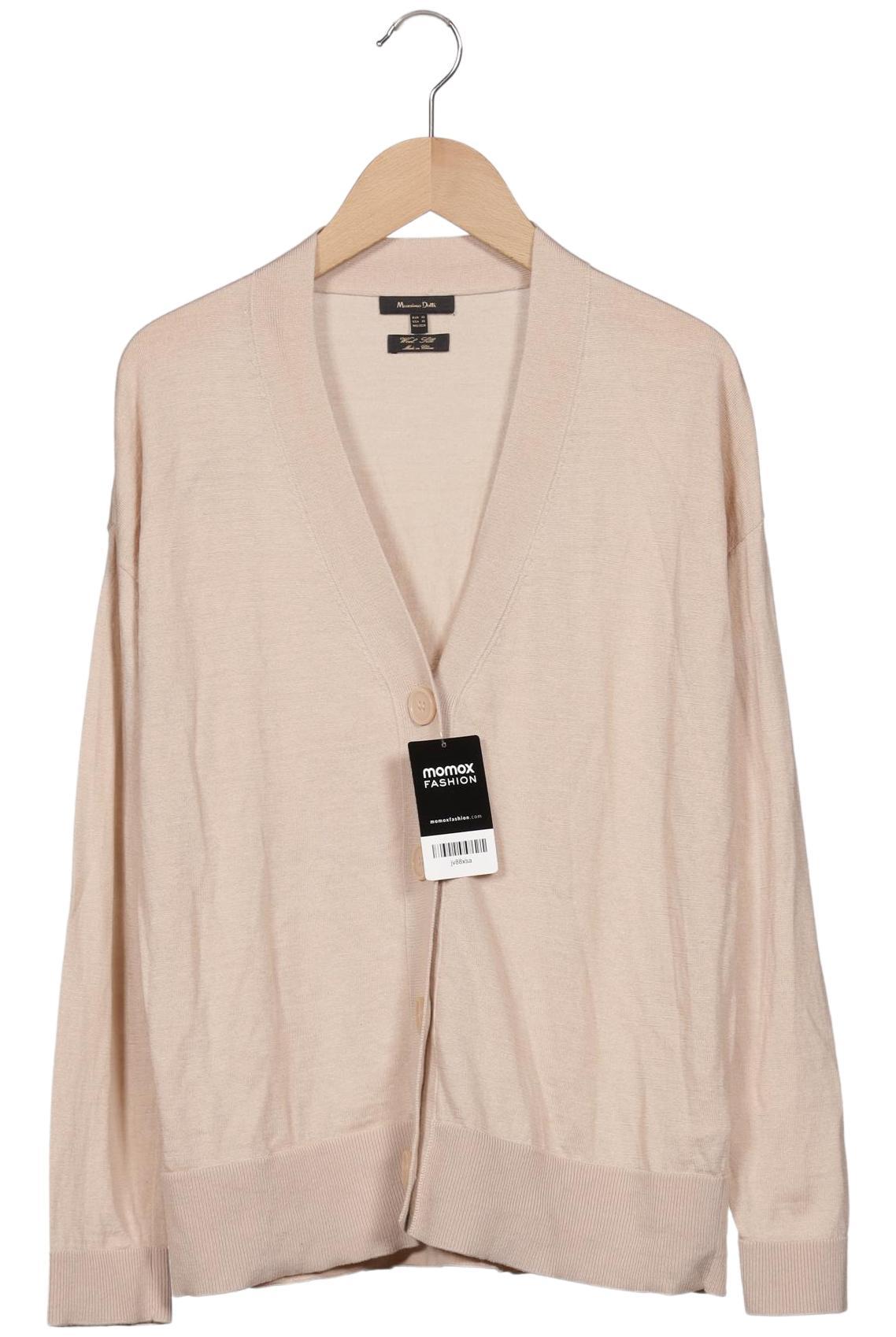 

Massimo Dutti Damen Strickjacke, beige, Gr. 34