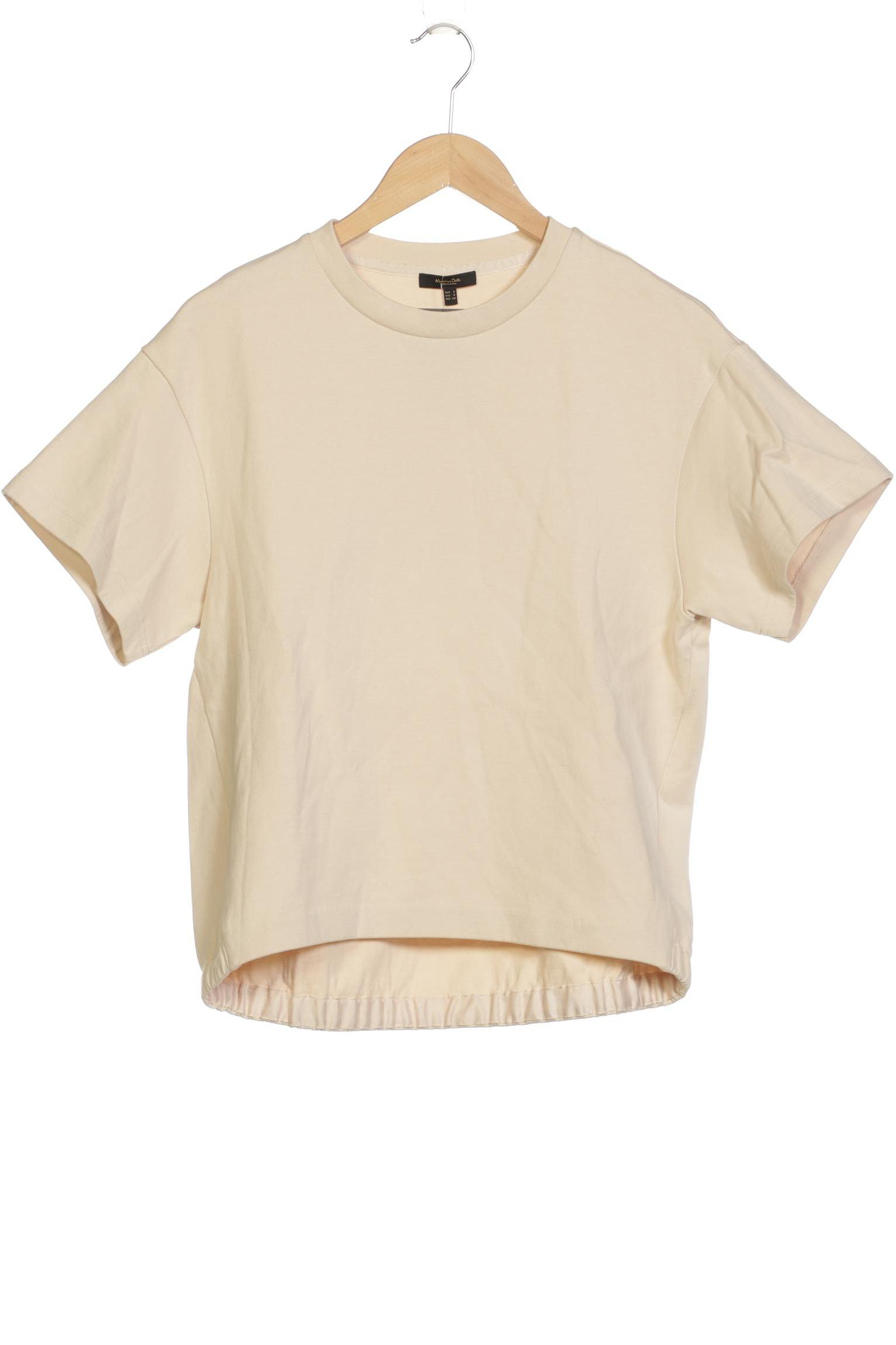 

Massimo Dutti Damen Bluse, beige, Gr. 36