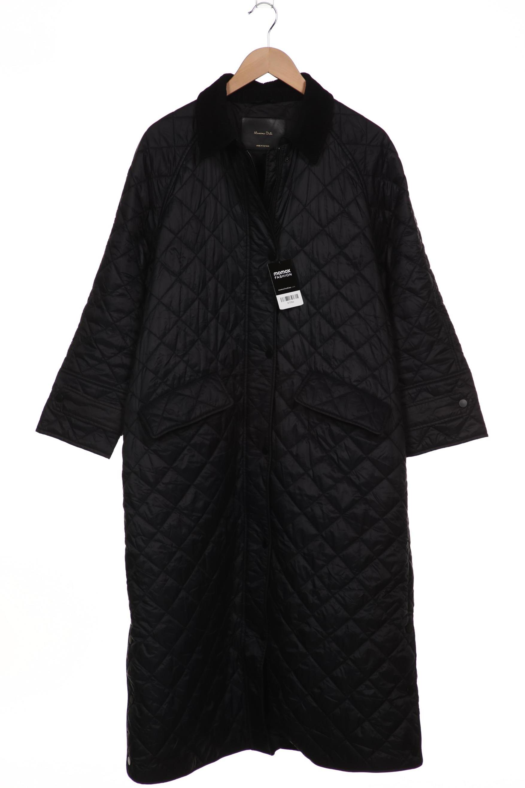 

Massimo Dutti Damen Mantel, schwarz, Gr. 38