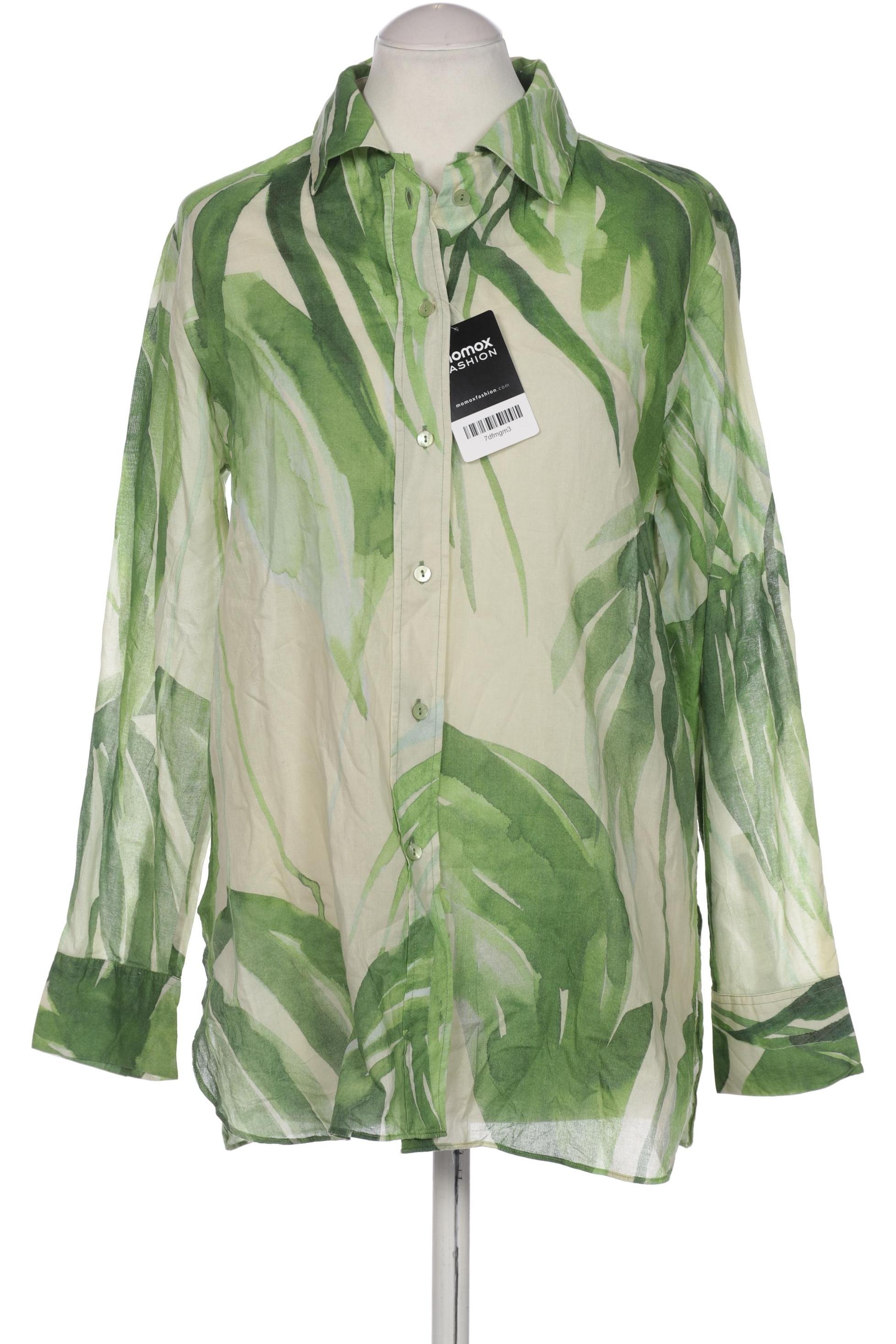 

Massimo Dutti Damen Bluse, grün, Gr. 38