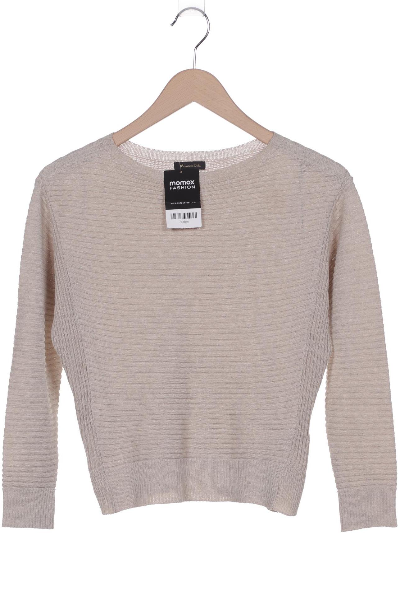 

Massimo Dutti Damen Pullover, beige, Gr. 34