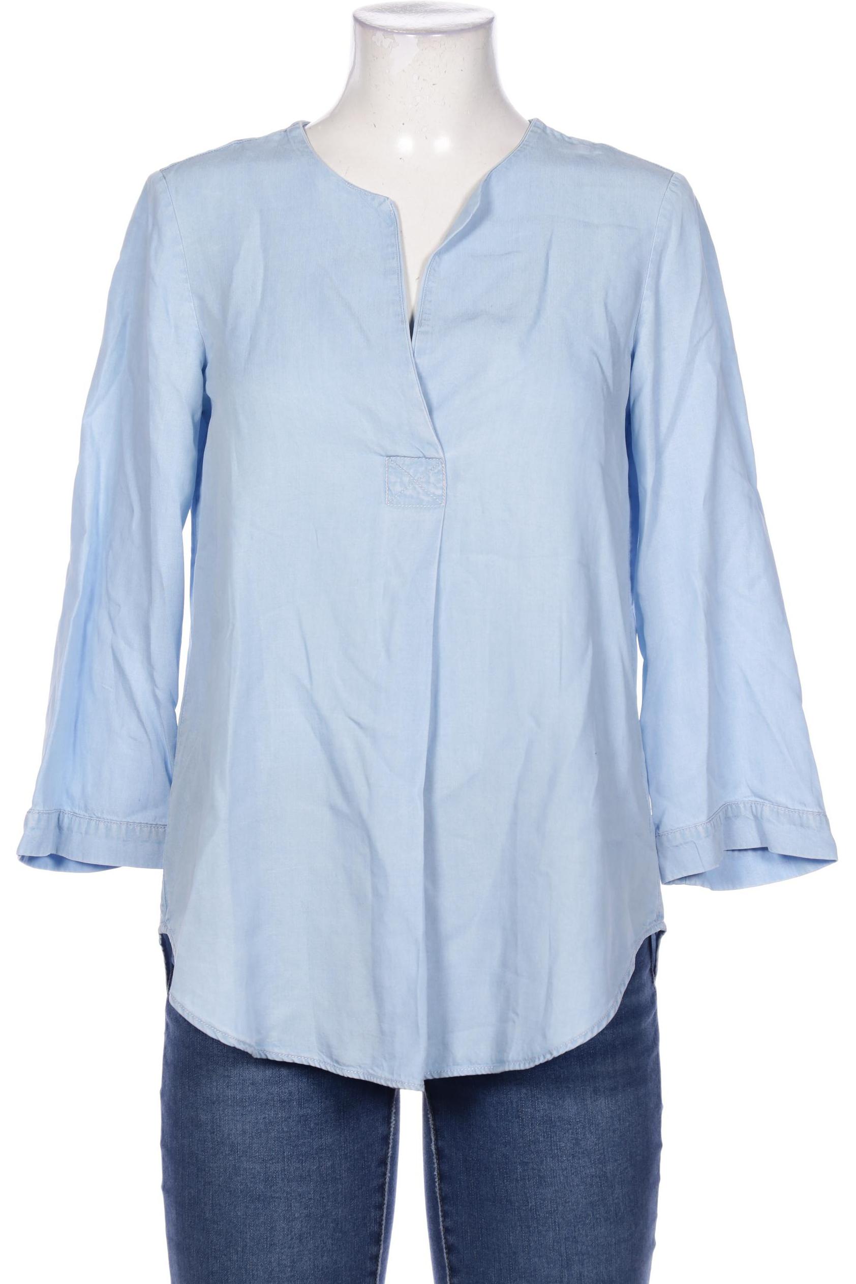 

Massimo Dutti Damen Bluse, hellblau, Gr. 38