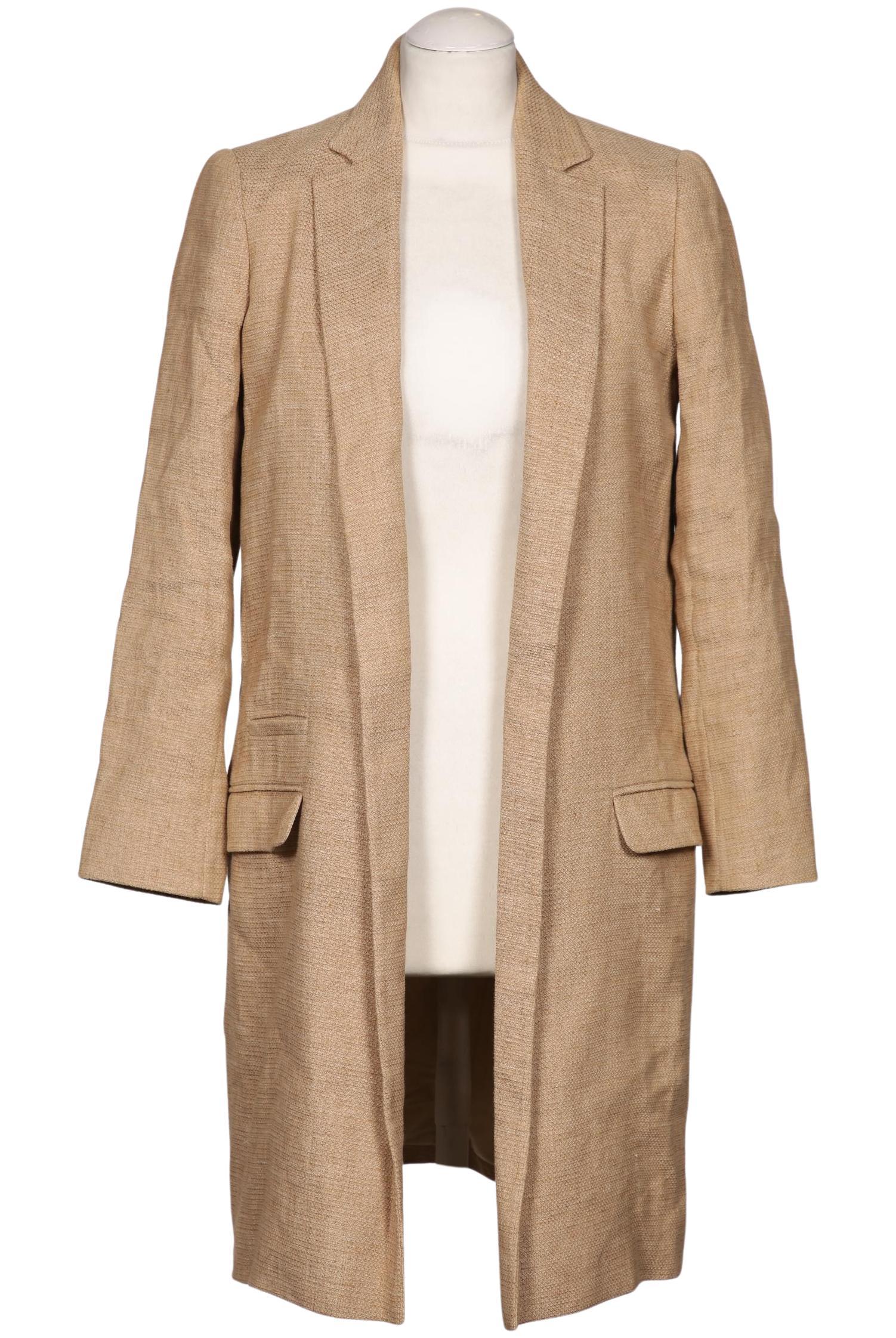 

Massimo Dutti Damen Mantel, beige, Gr. 38