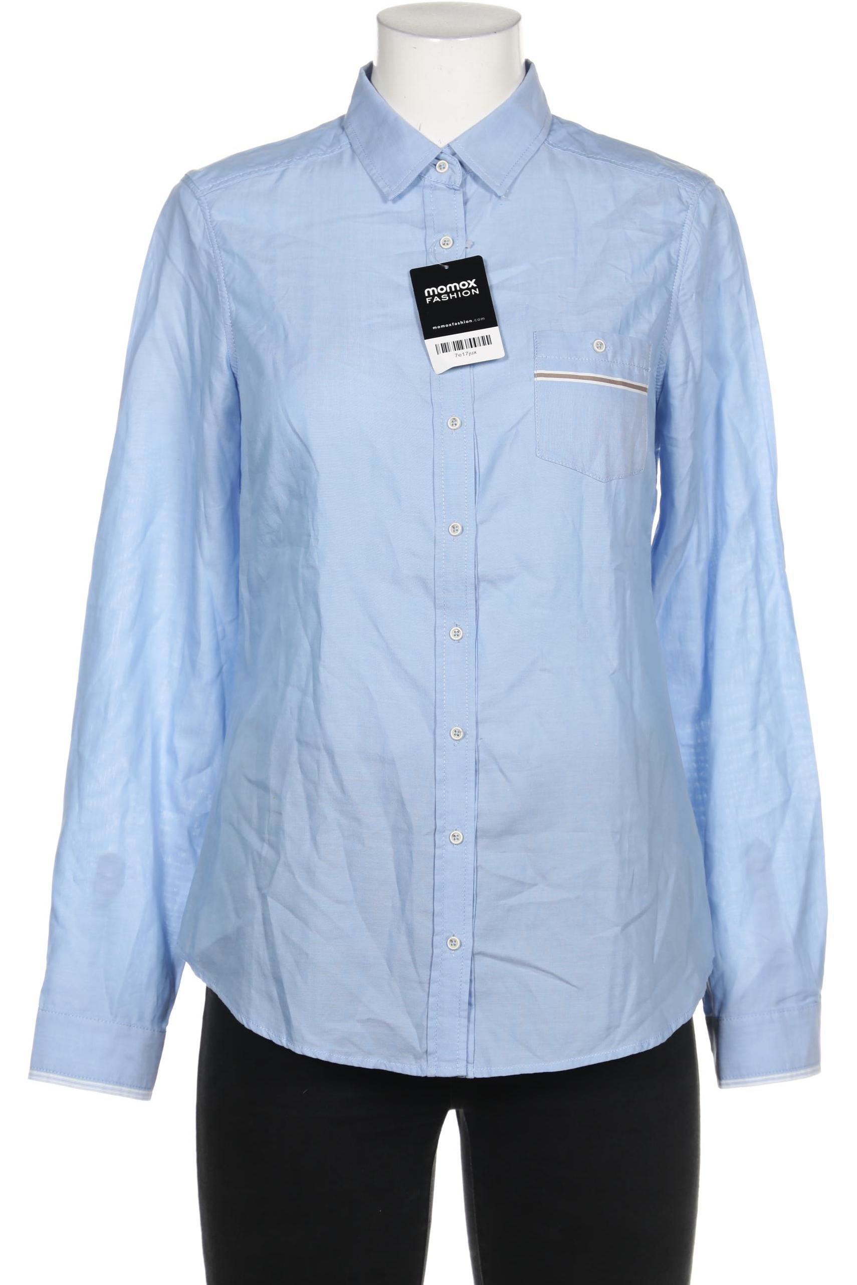 

Massimo Dutti Damen Bluse, hellblau