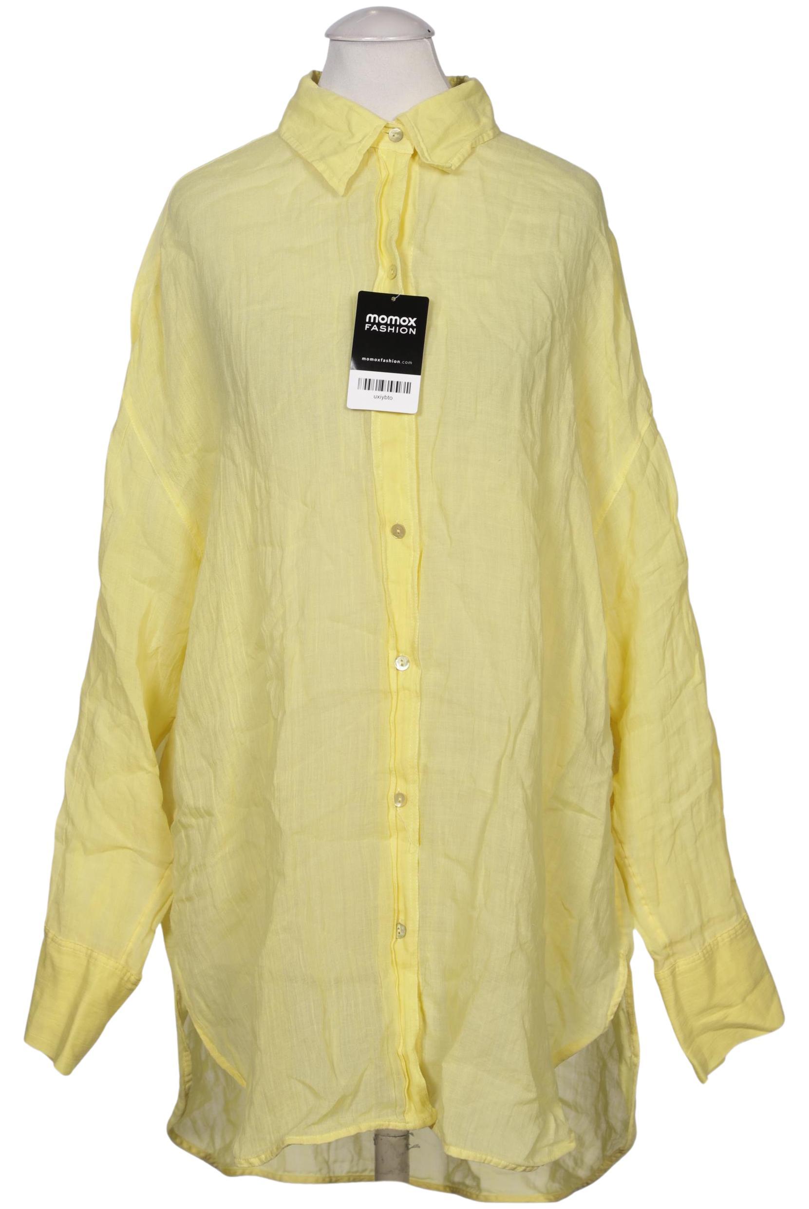 

Massimo Dutti Damen Bluse, gelb, Gr. 36