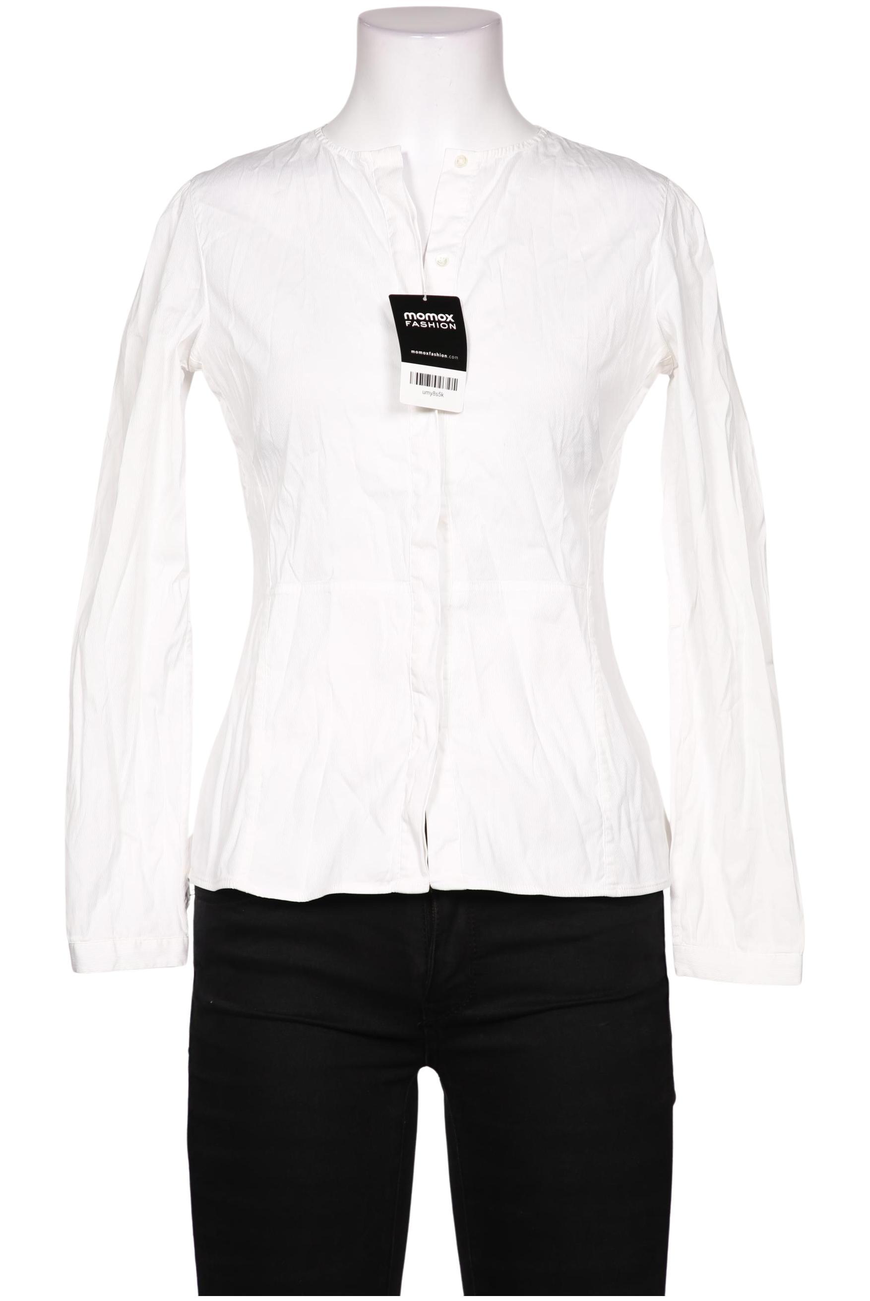 

Massimo Dutti Damen Bluse, weiß, Gr. 36