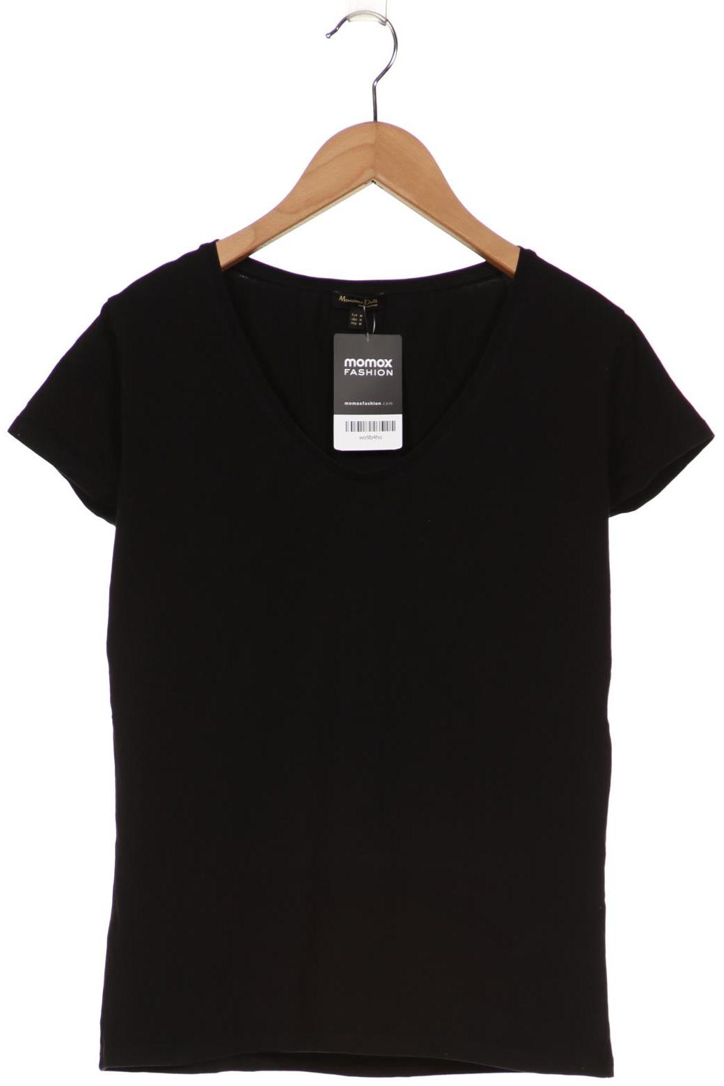 

Massimo Dutti Damen T-Shirt, schwarz, Gr. 38