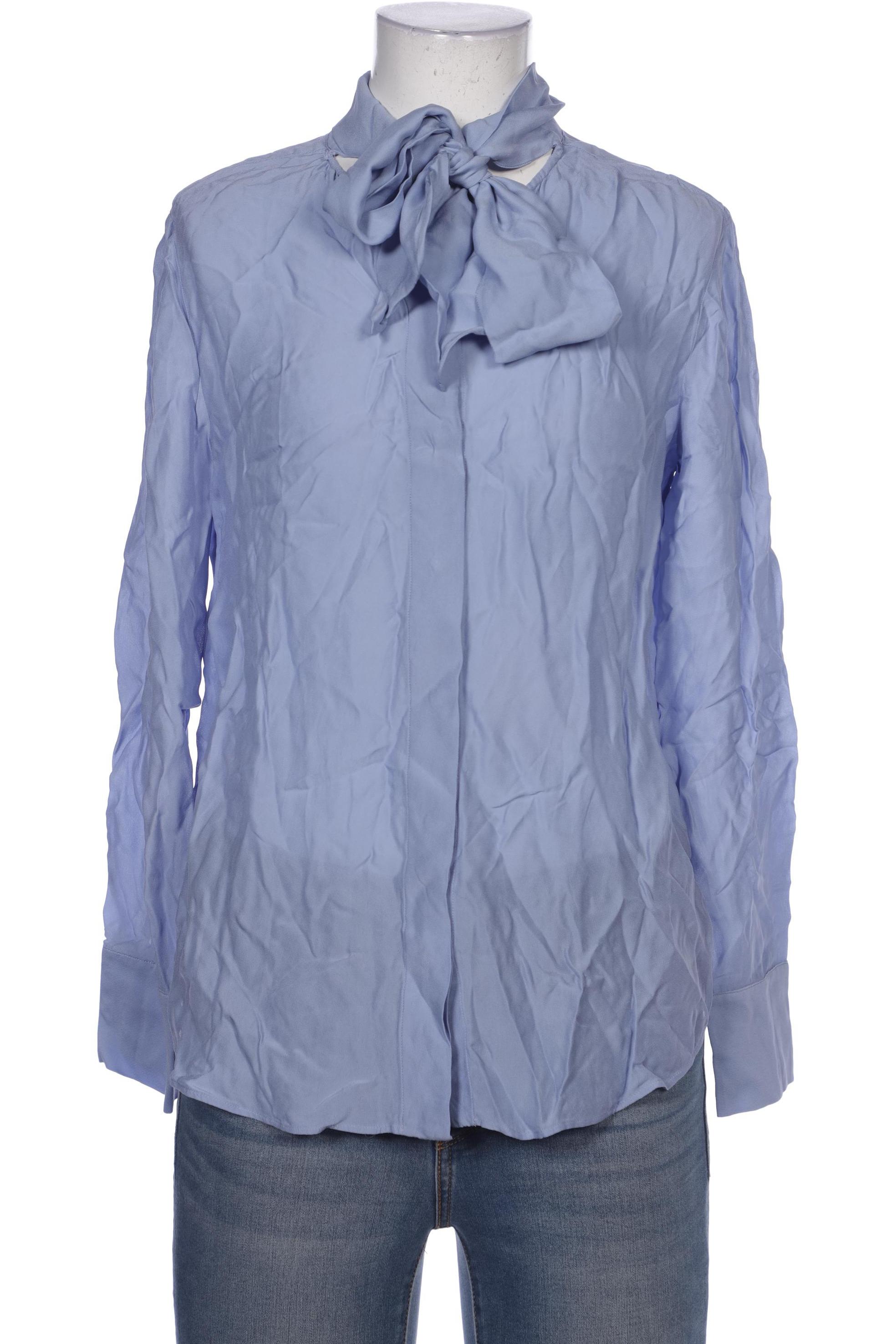 

Massimo Dutti Damen Bluse, blau, Gr. 36