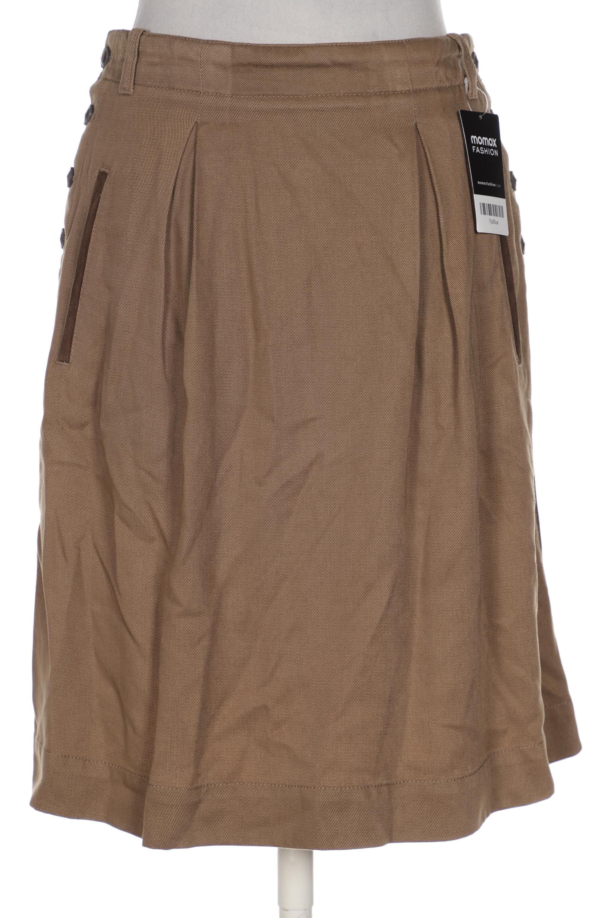 

Massimo Dutti Damen Rock, braun, Gr. 38