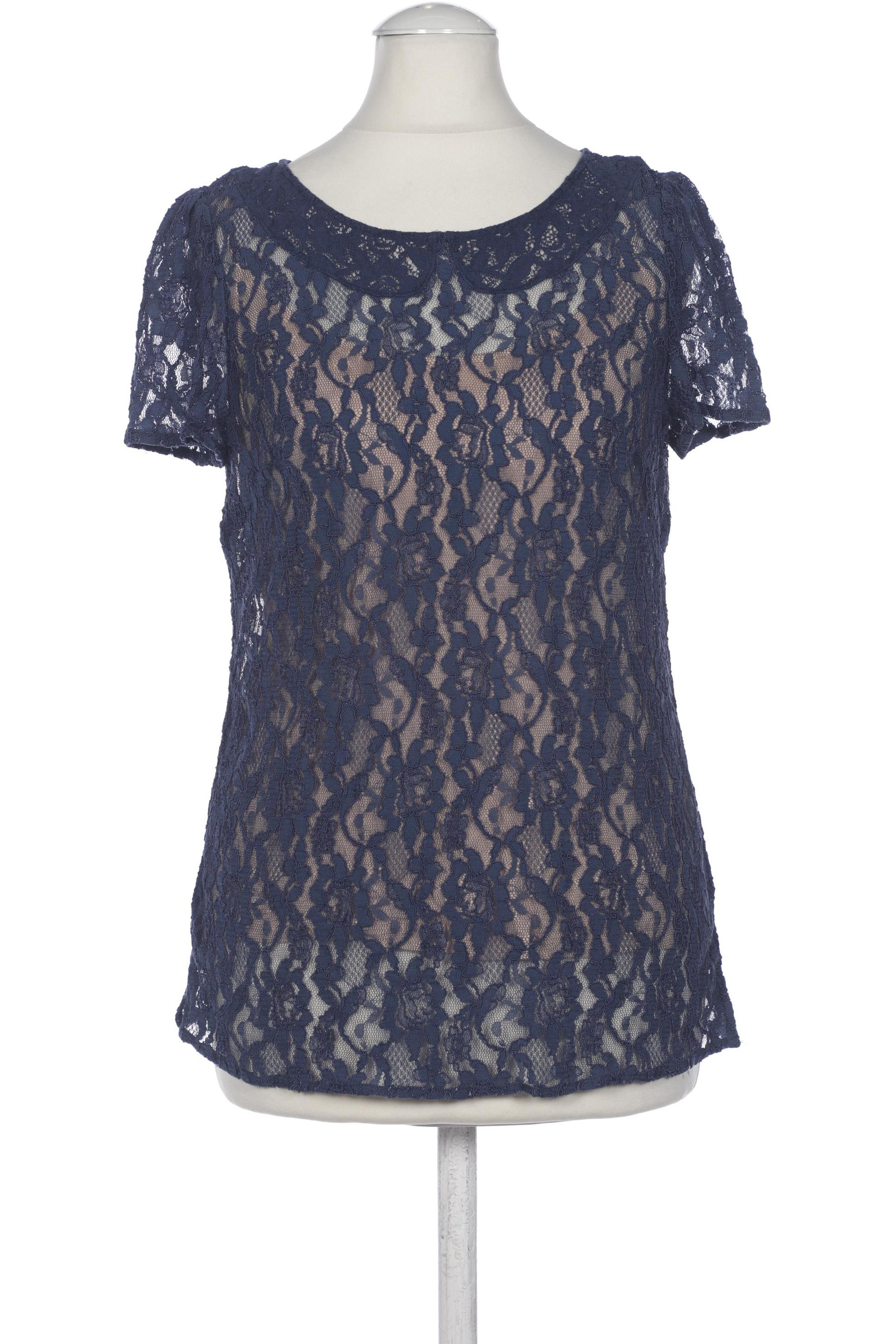 

Massimo Dutti Damen Bluse, marineblau, Gr. 36