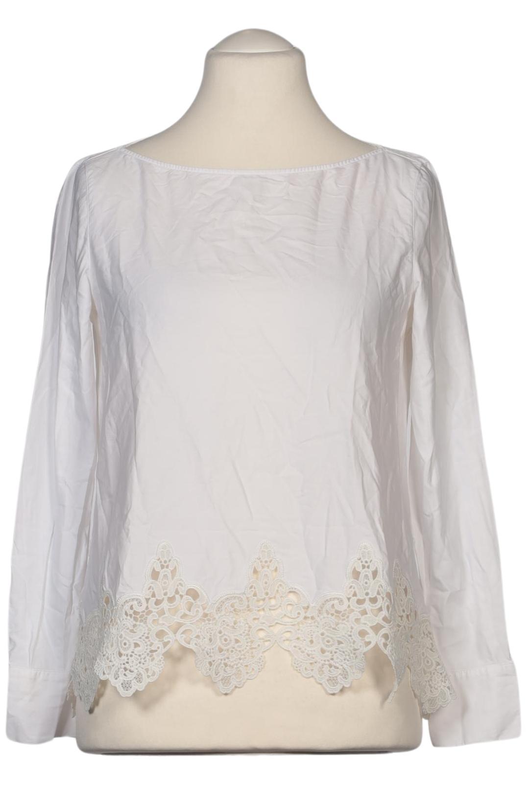 

Massimo Dutti Damen Bluse, weiß, Gr. 42