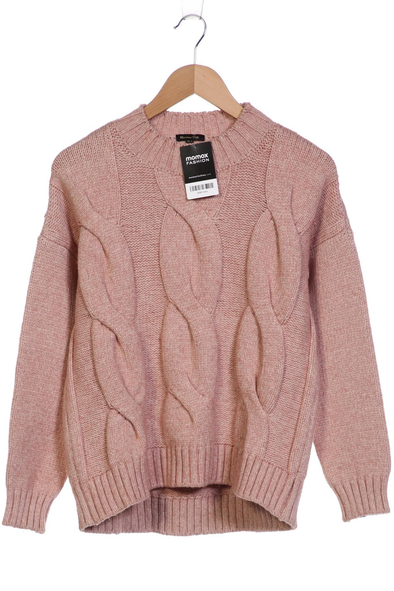 

Massimo Dutti Damen Pullover, pink, Gr. 36