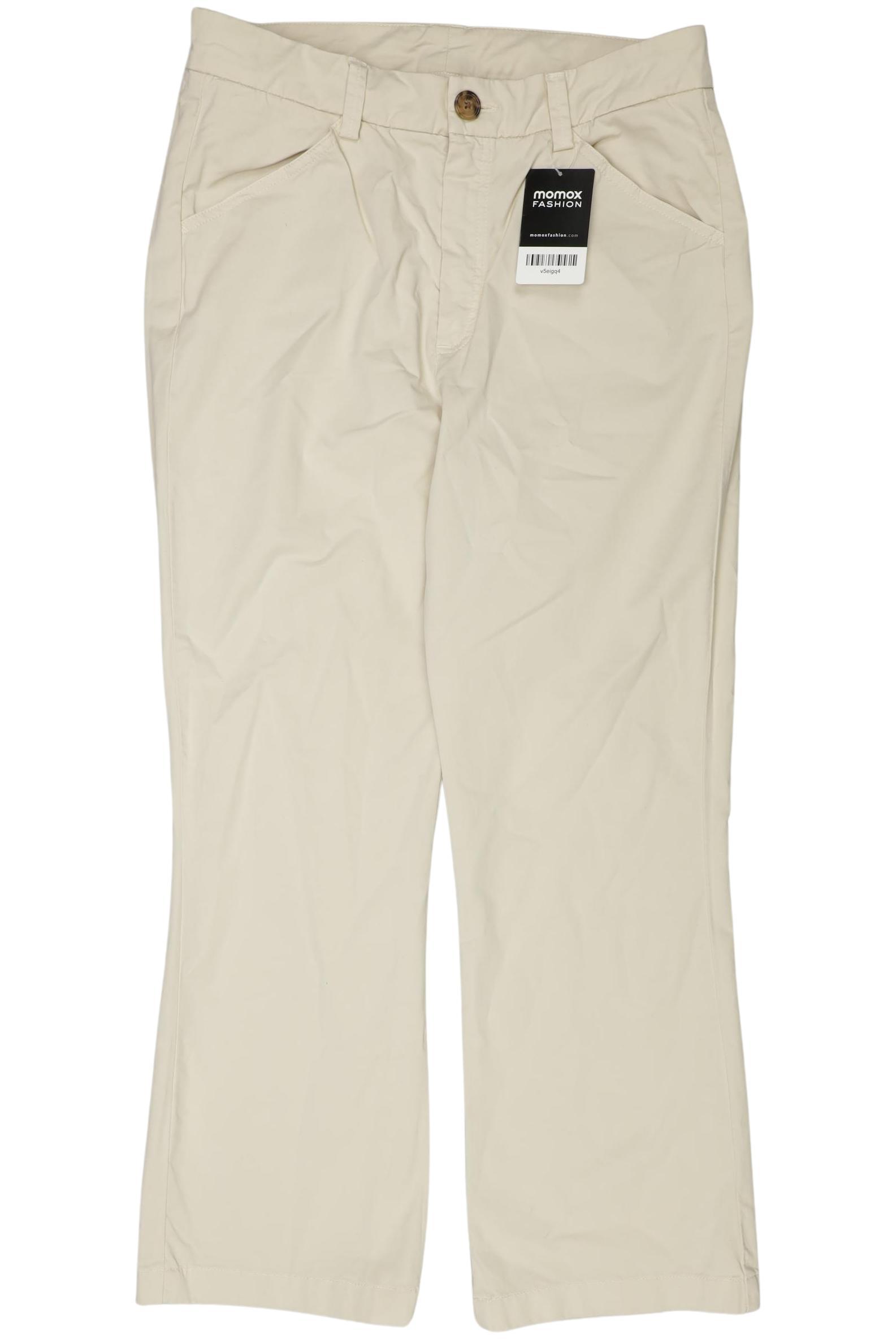 

Massimo Dutti Damen Stoffhose, cremeweiß, Gr. 40