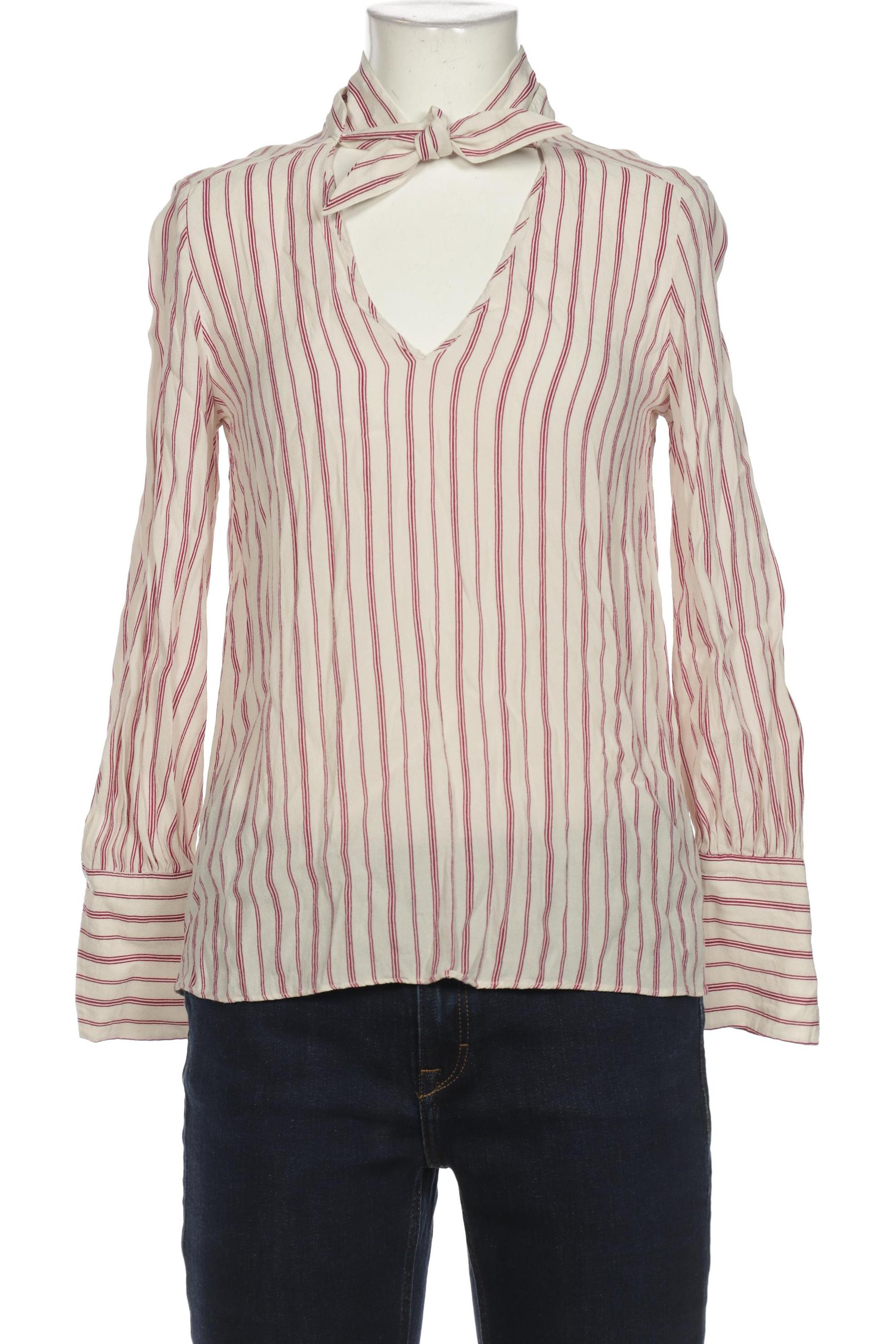 

Massimo Dutti Damen Bluse, bordeaux, Gr. 36