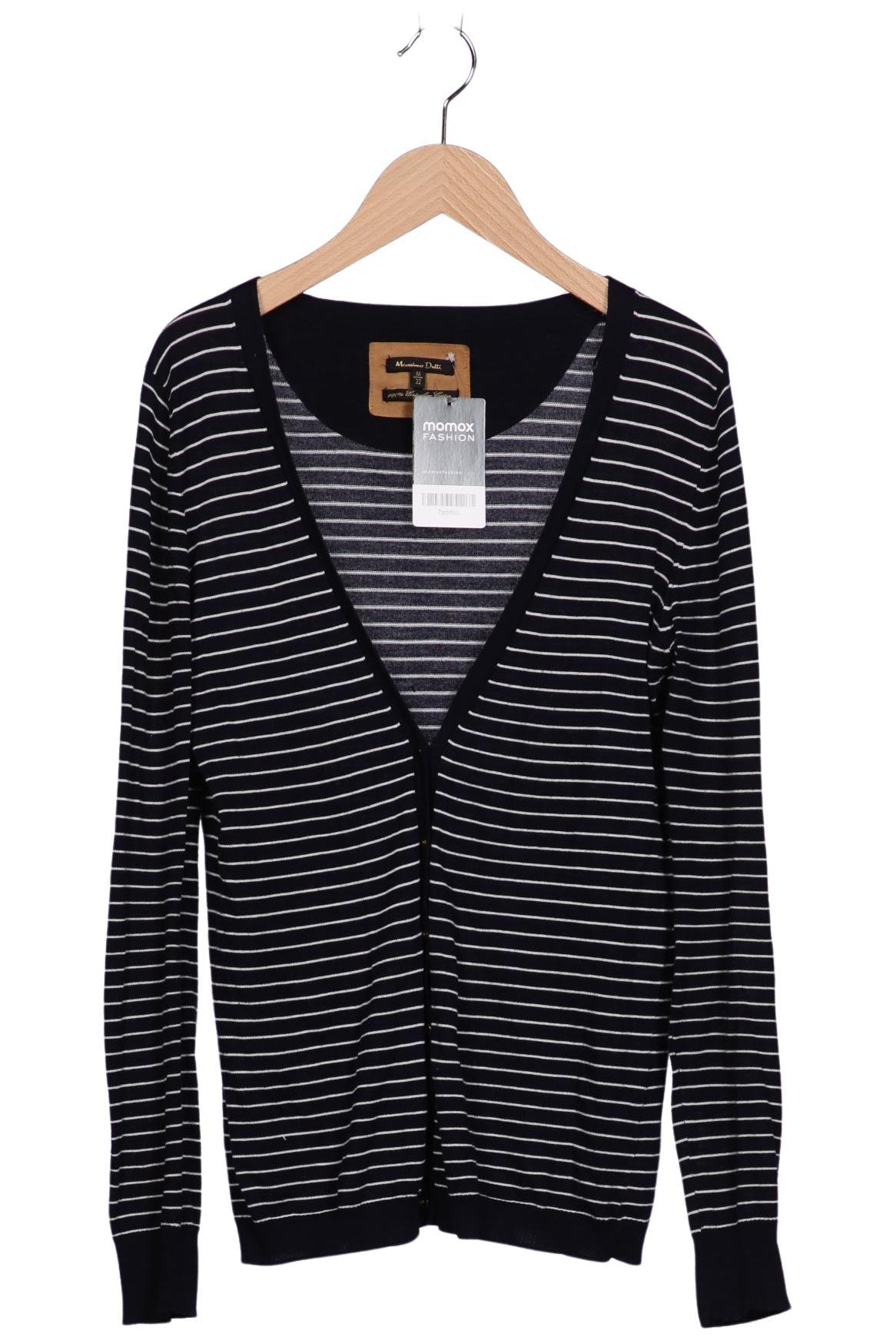 

Massimo Dutti Damen Strickjacke, marineblau, Gr. 32