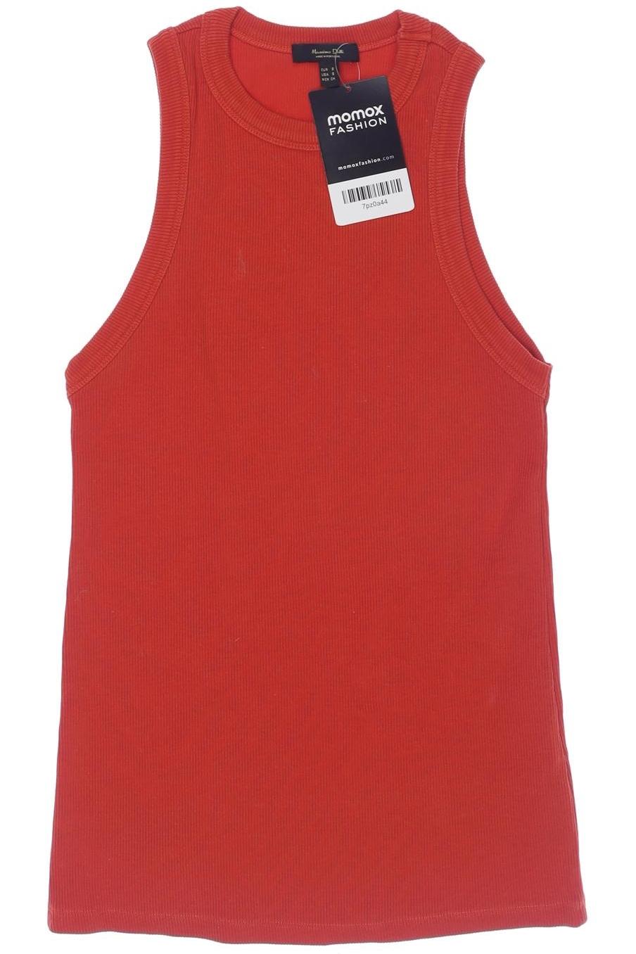 

Massimo Dutti Damen Top, orange, Gr. 36