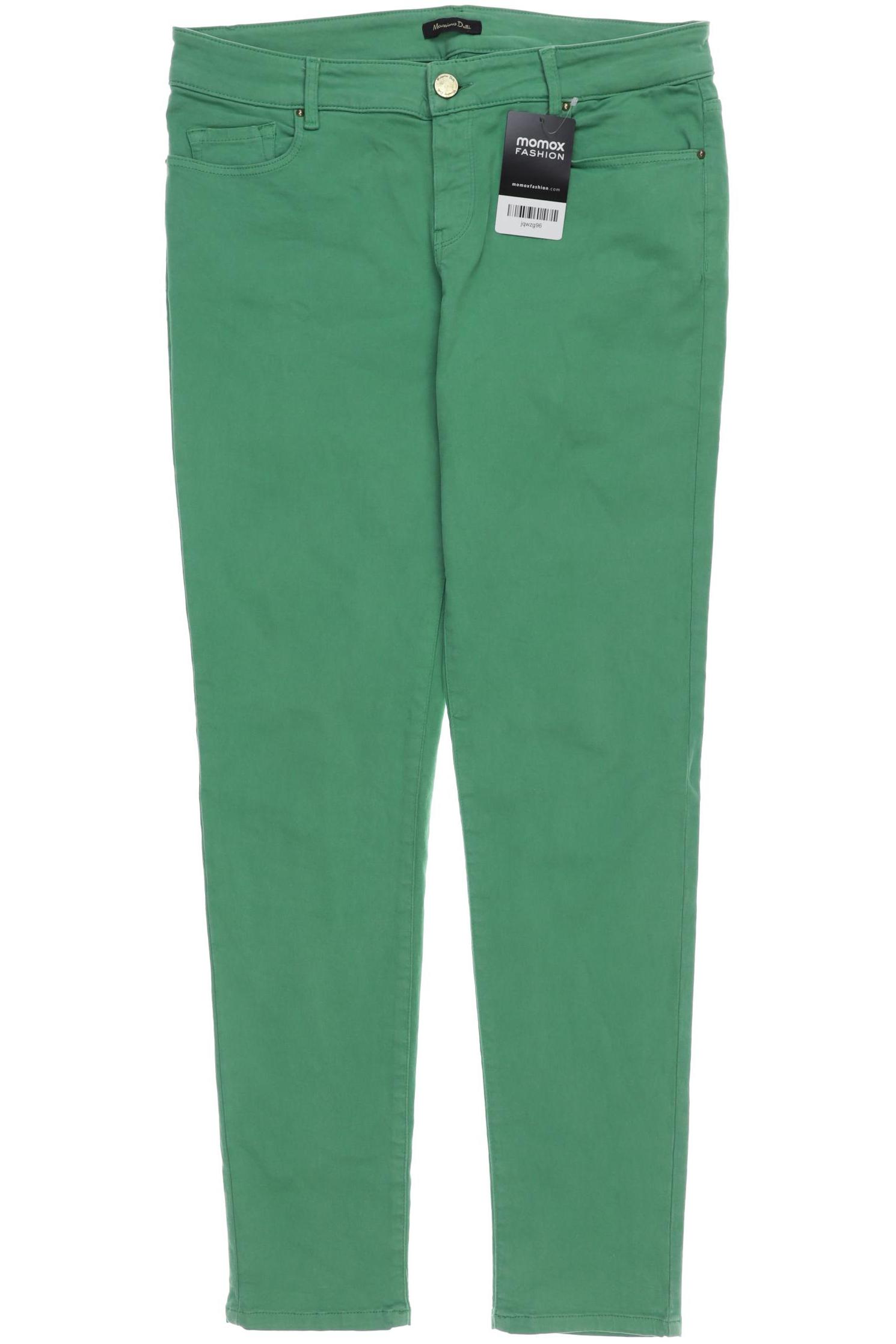 

Massimo Dutti Damen Jeans, grün, Gr. 40