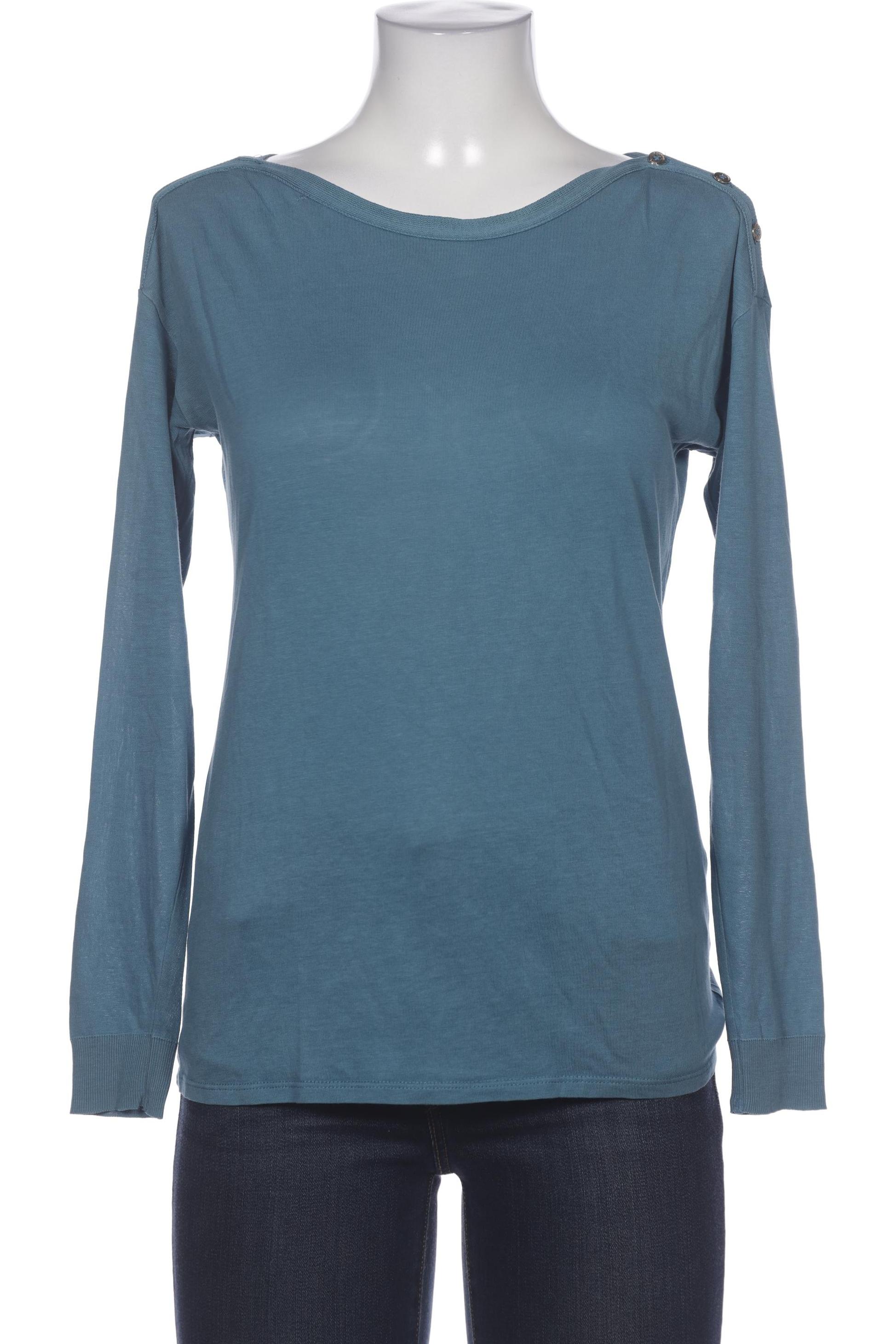 

Massimo Dutti Damen Langarmshirt, blau, Gr. 36