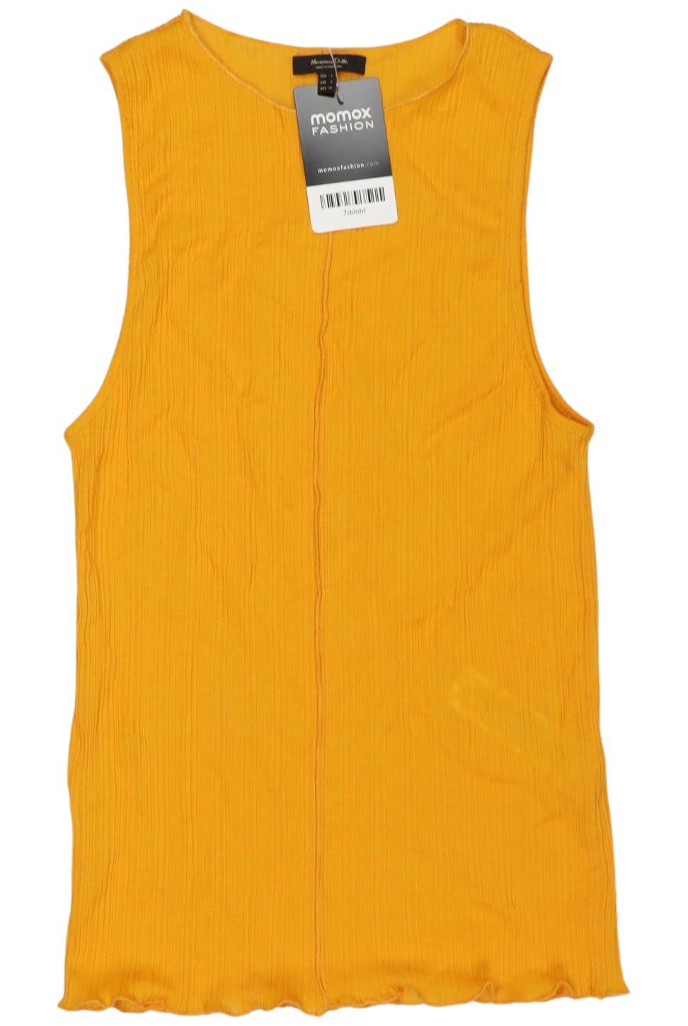 

Massimo Dutti Damen Top, gelb, Gr. 36