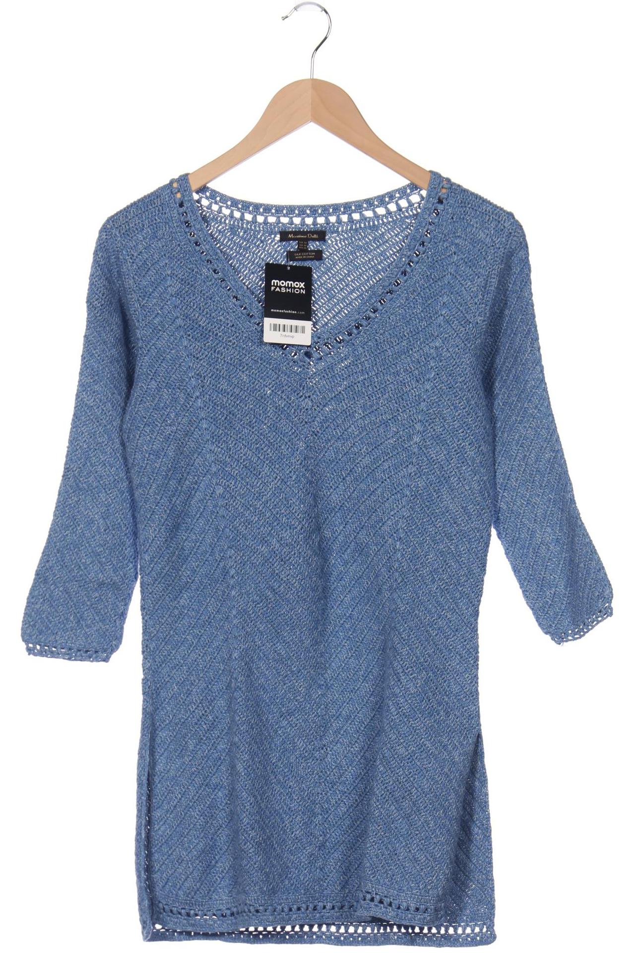 

Massimo Dutti Damen Pullover, blau