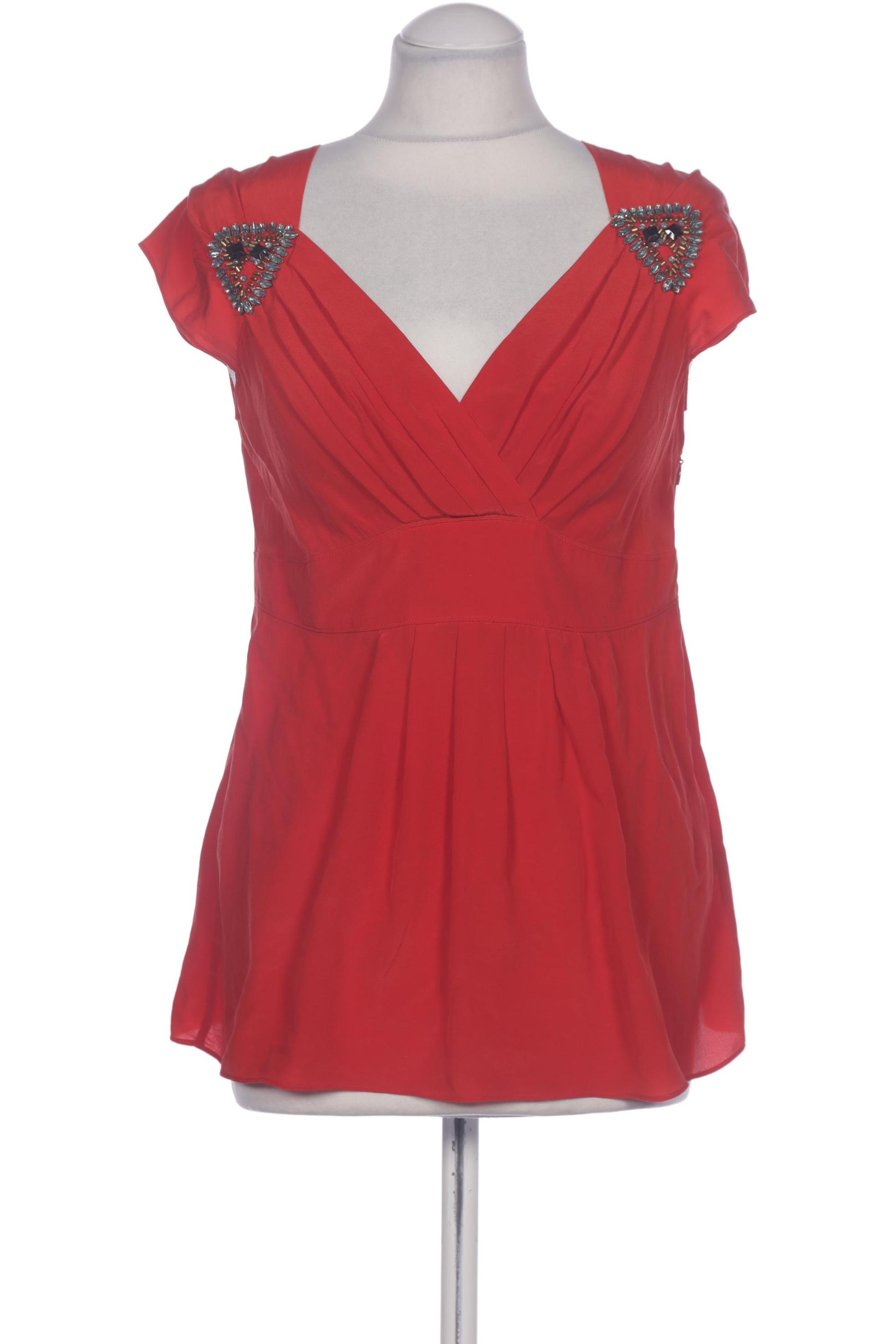 

Massimo Dutti Damen Bluse, rot, Gr. 38