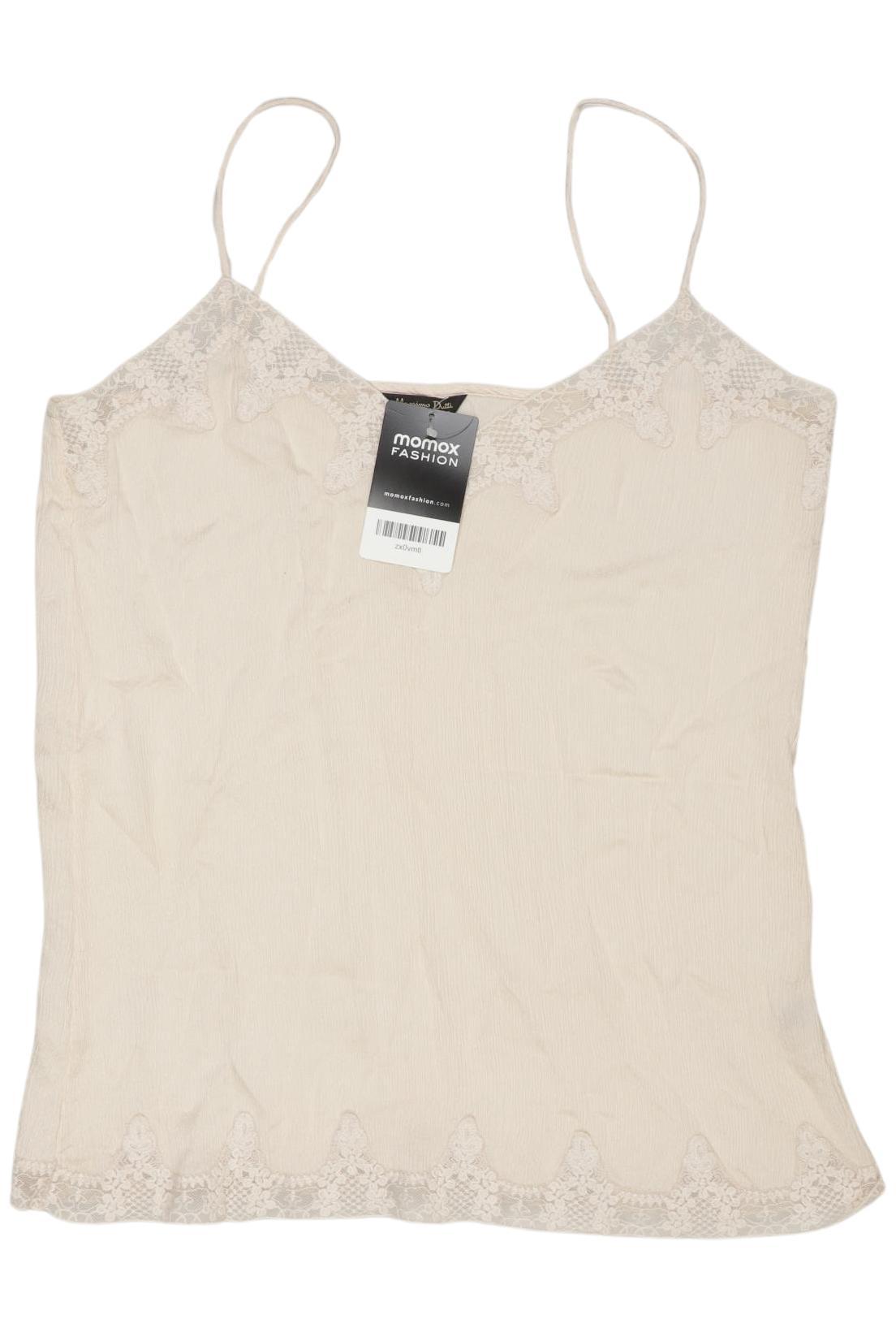 

Massimo Dutti Damen Top, beige, Gr. 38