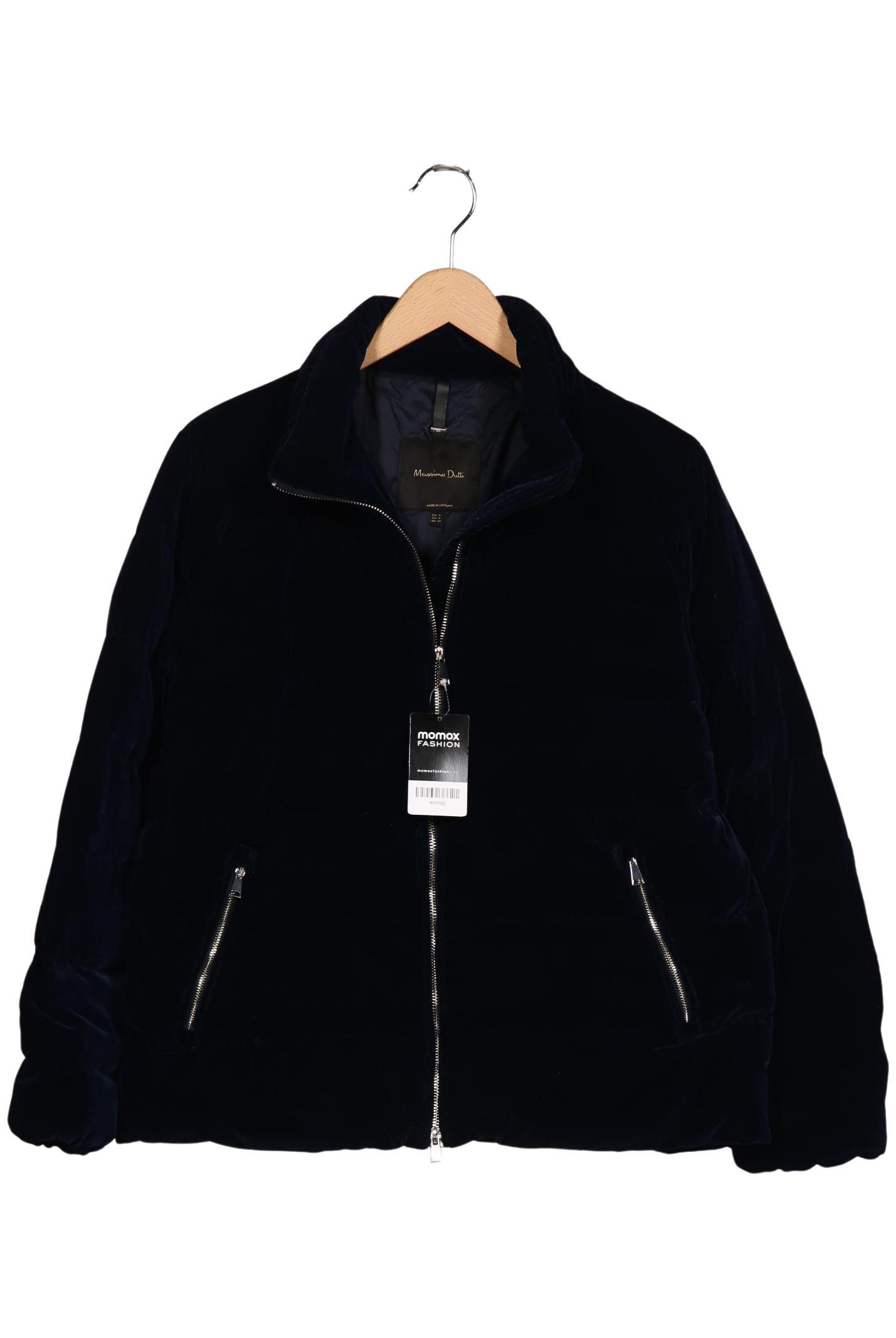 

Massimo Dutti Damen Jacke, blau, Gr. 44