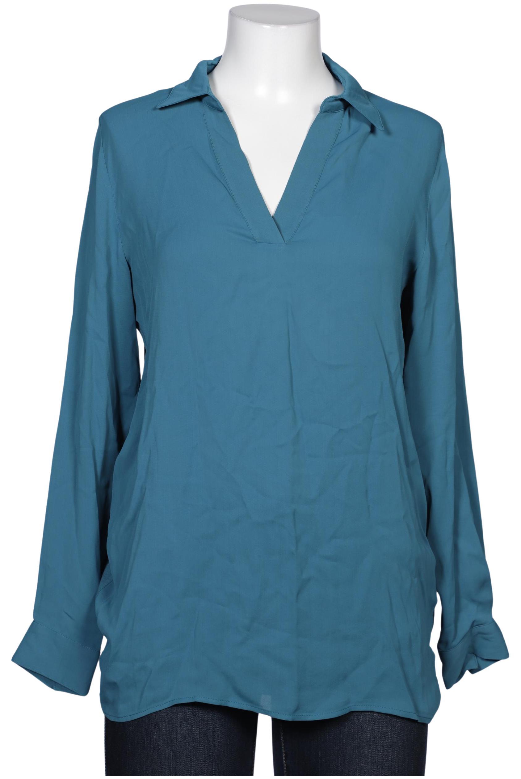 

Massimo Dutti Damen Bluse, türkis, Gr. 38