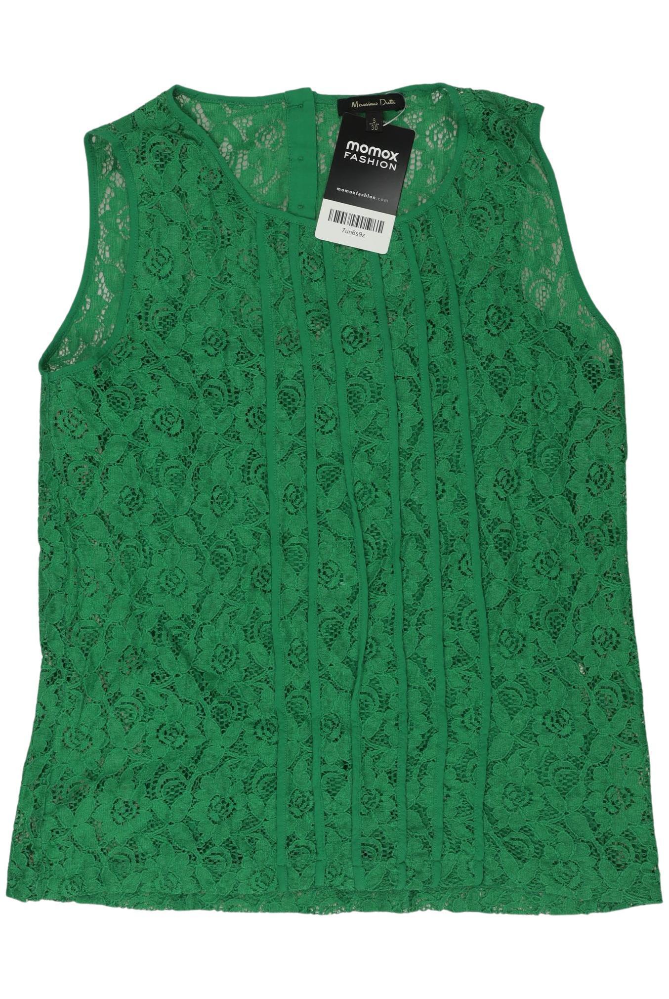 

Massimo Dutti Damen Top, grün, Gr. 36