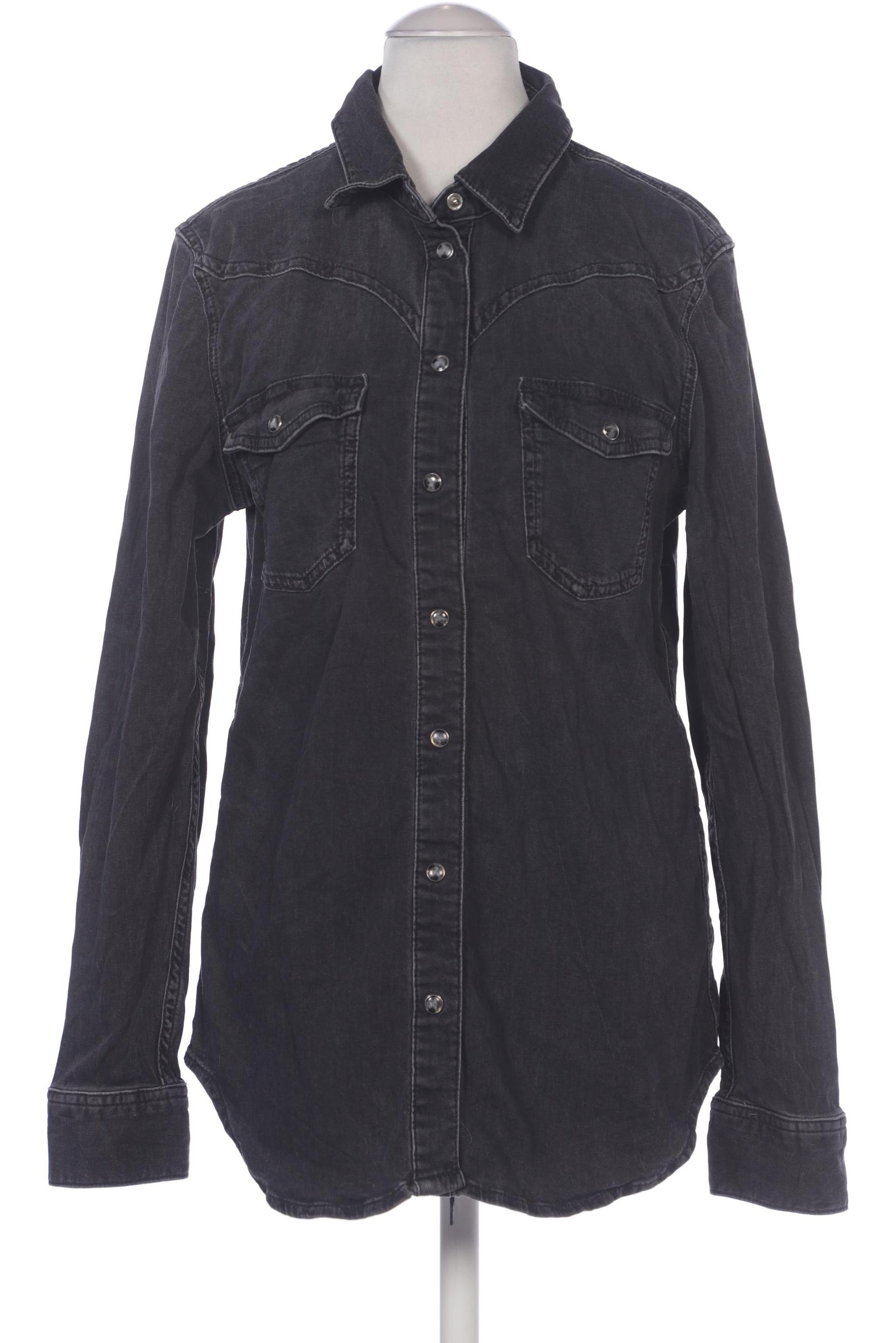 

Massimo Dutti Damen Bluse, grau, Gr. 36