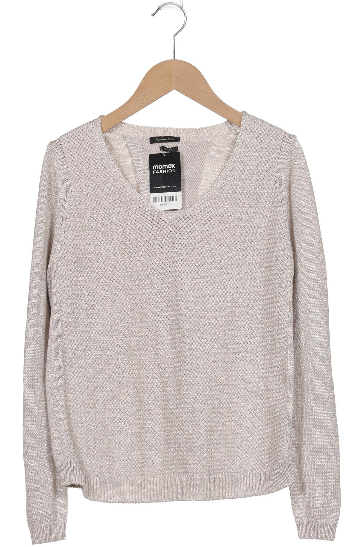 

Massimo Dutti Damen Pullover, beige, Gr. 36