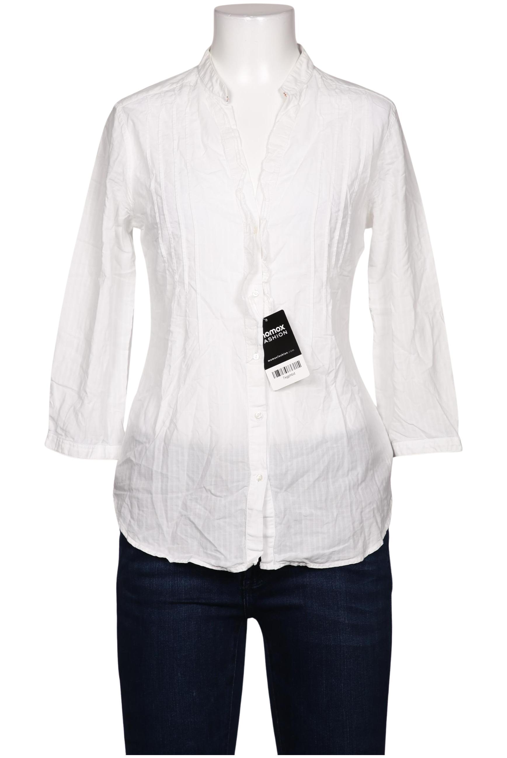 

Massimo Dutti Damen Bluse, weiß, Gr. 38